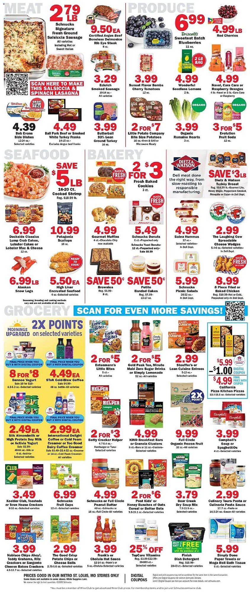 Schnucks weekly ad