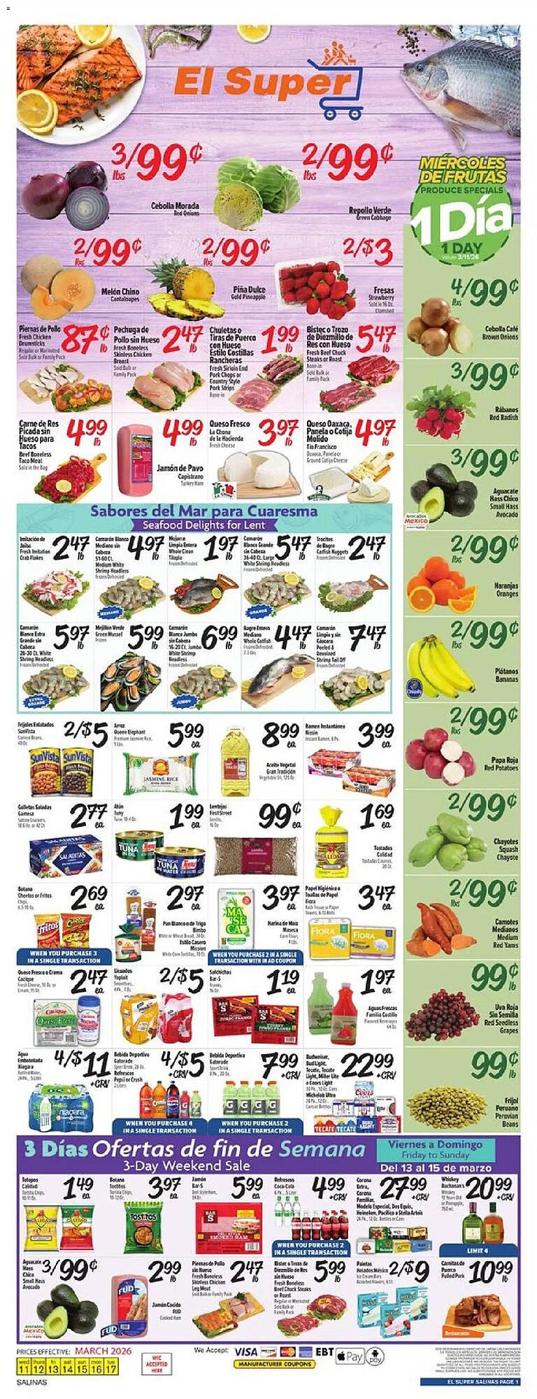 El Super weekly ad