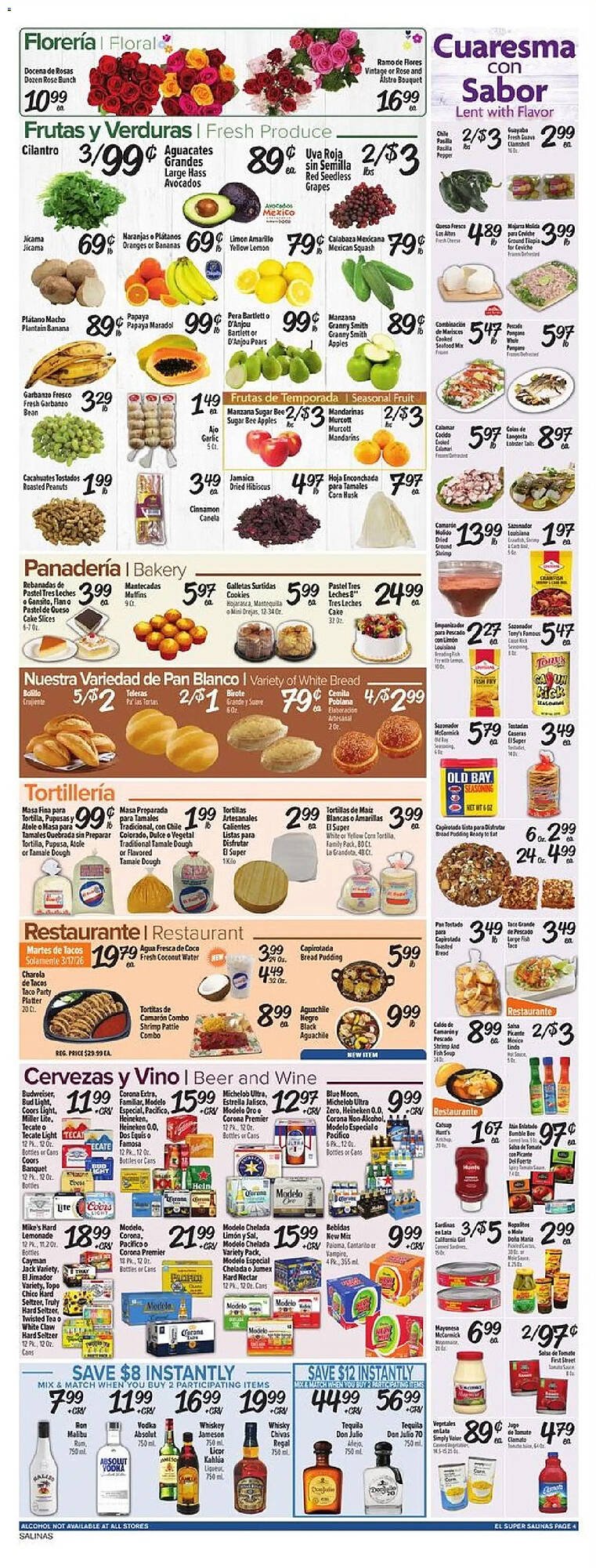 El Super weekly ad