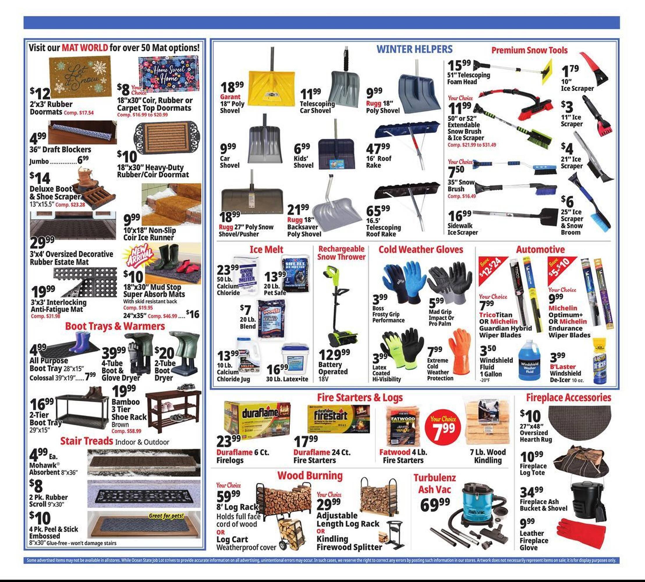 Ocean State Job Lot flyer