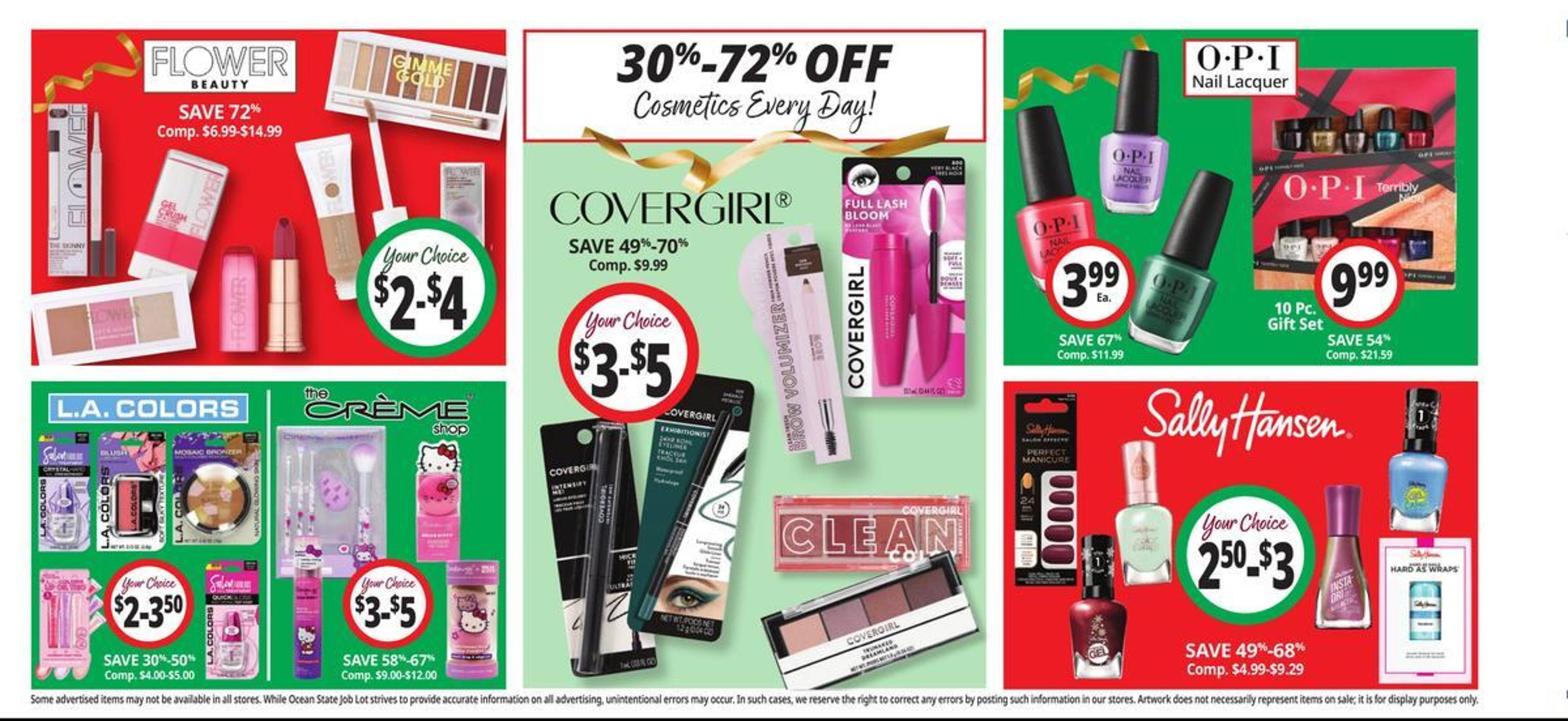 Ocean State Job Lot flyer