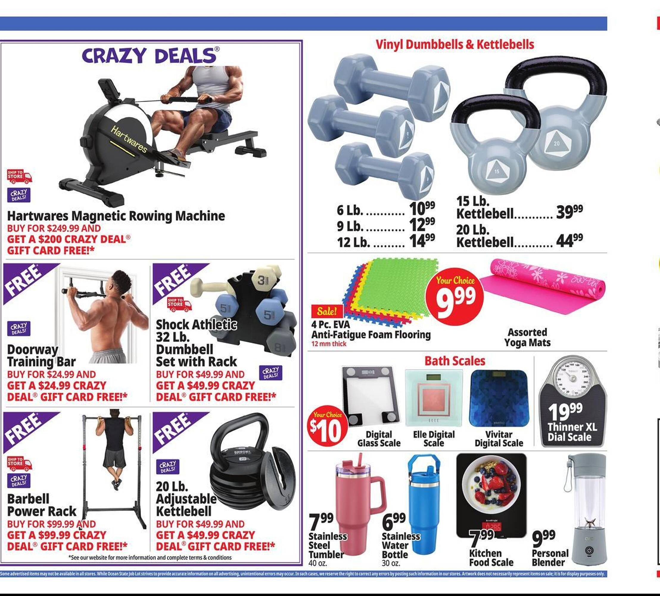 Ocean State Job Lot flyer