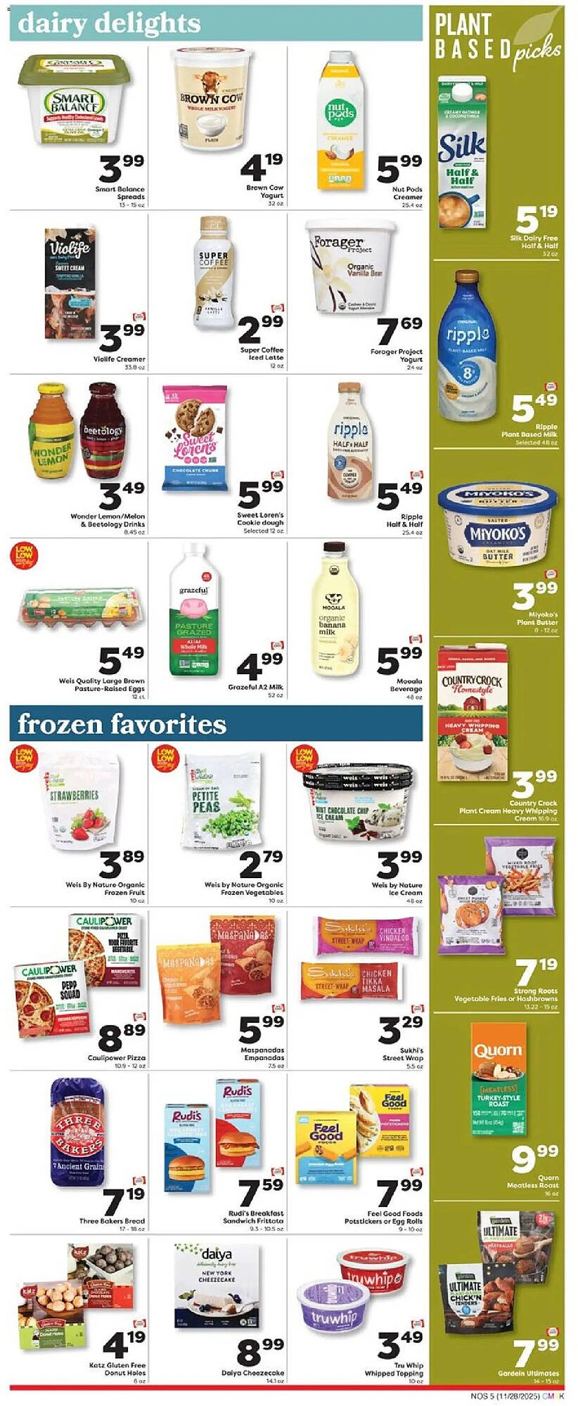 Weis Markets weekly ad