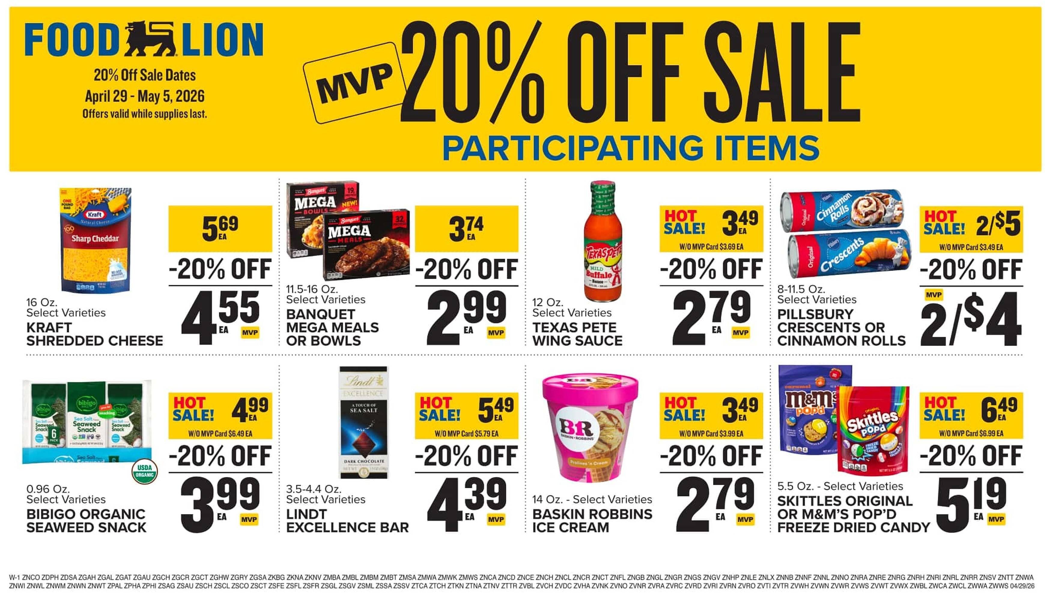 Food Lion weekly ad