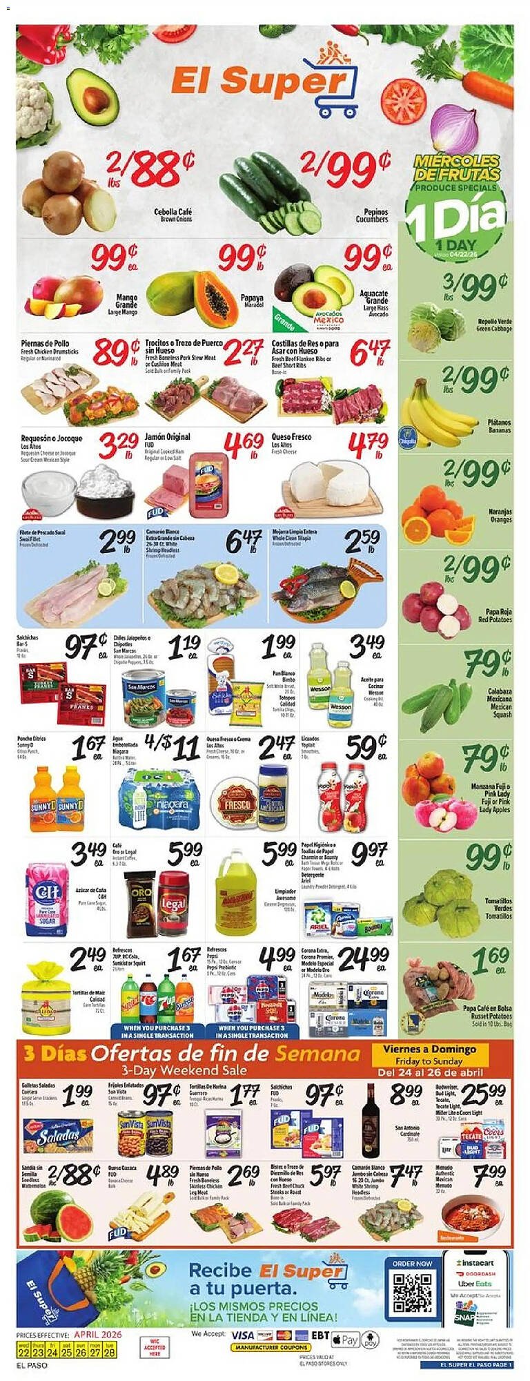 El Super weekly ad