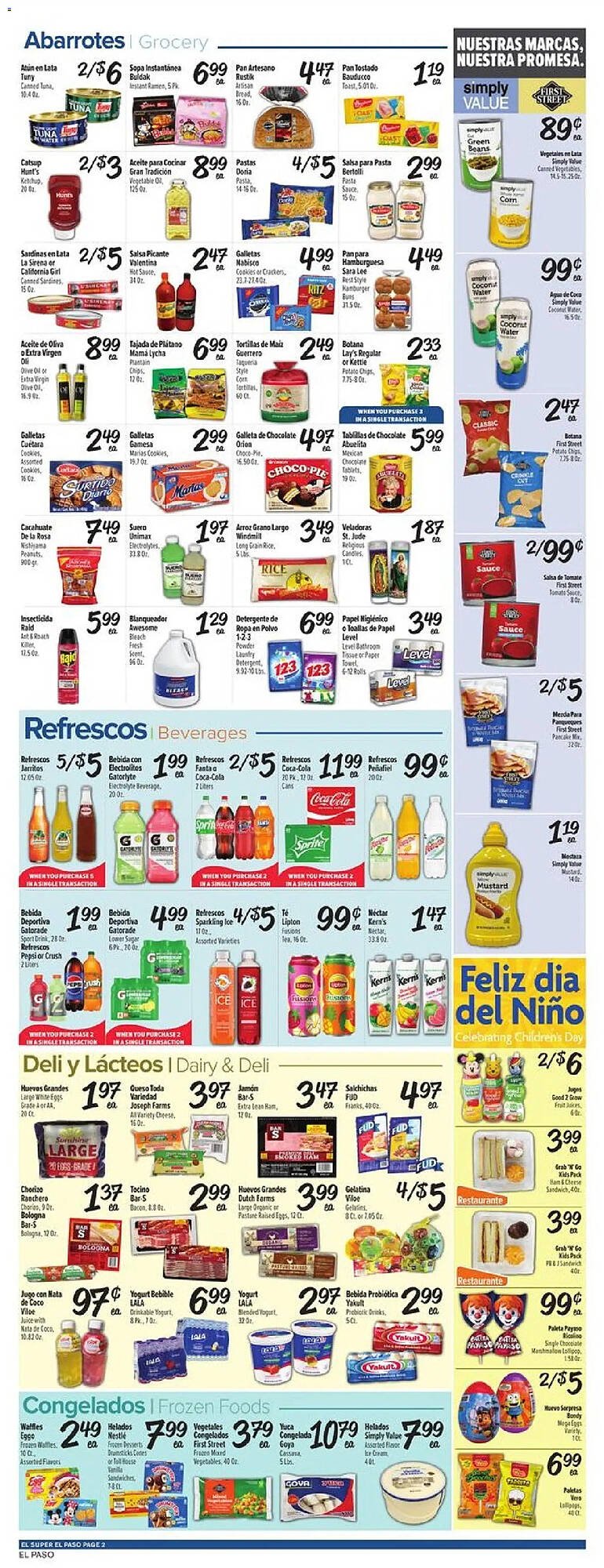 El Super weekly ad
