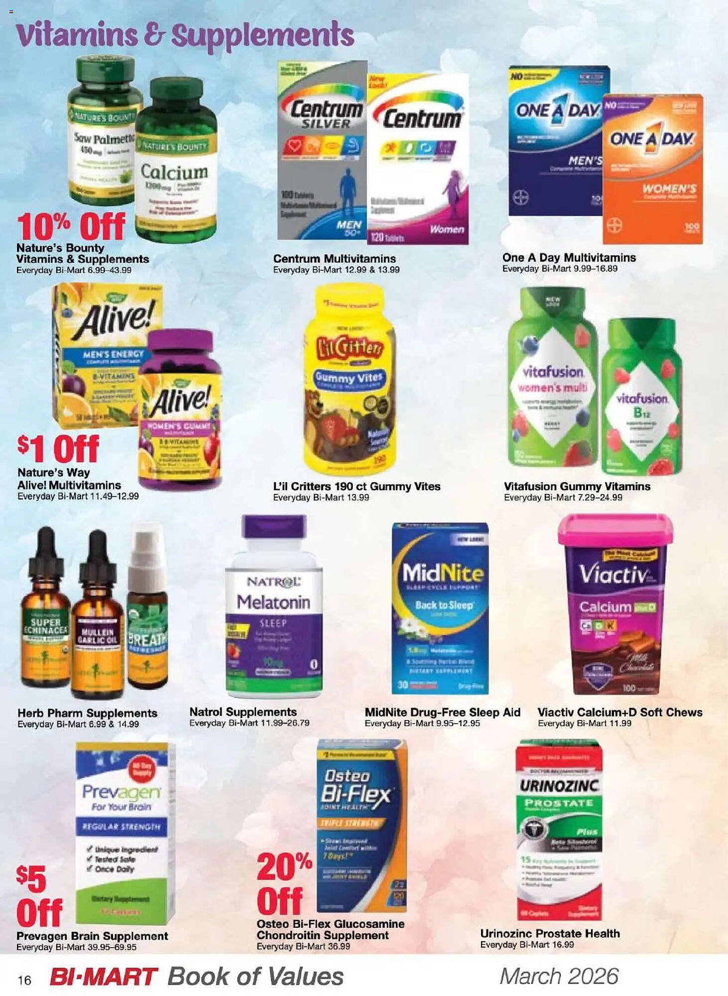 Bi-Mart weekly ad