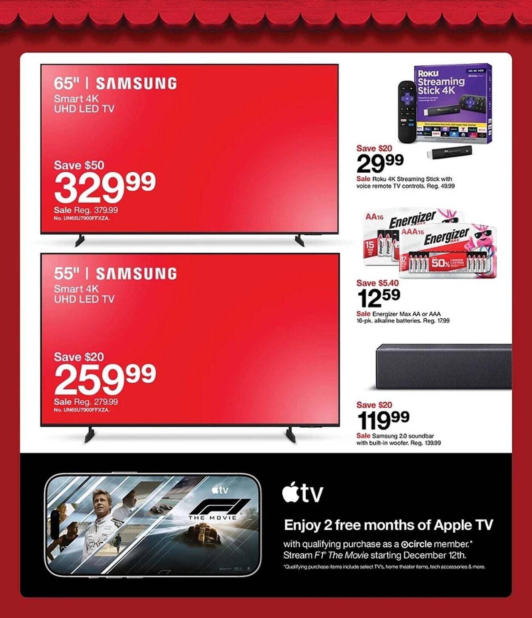 Target weekly ad