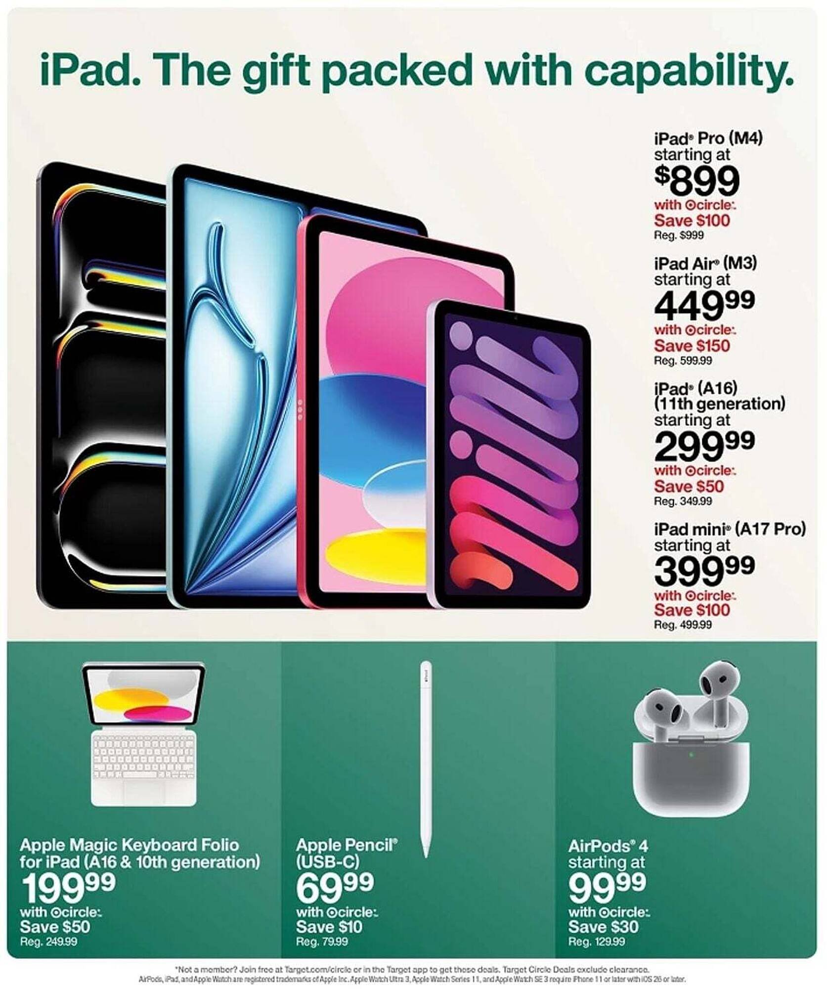 Target weekly ad