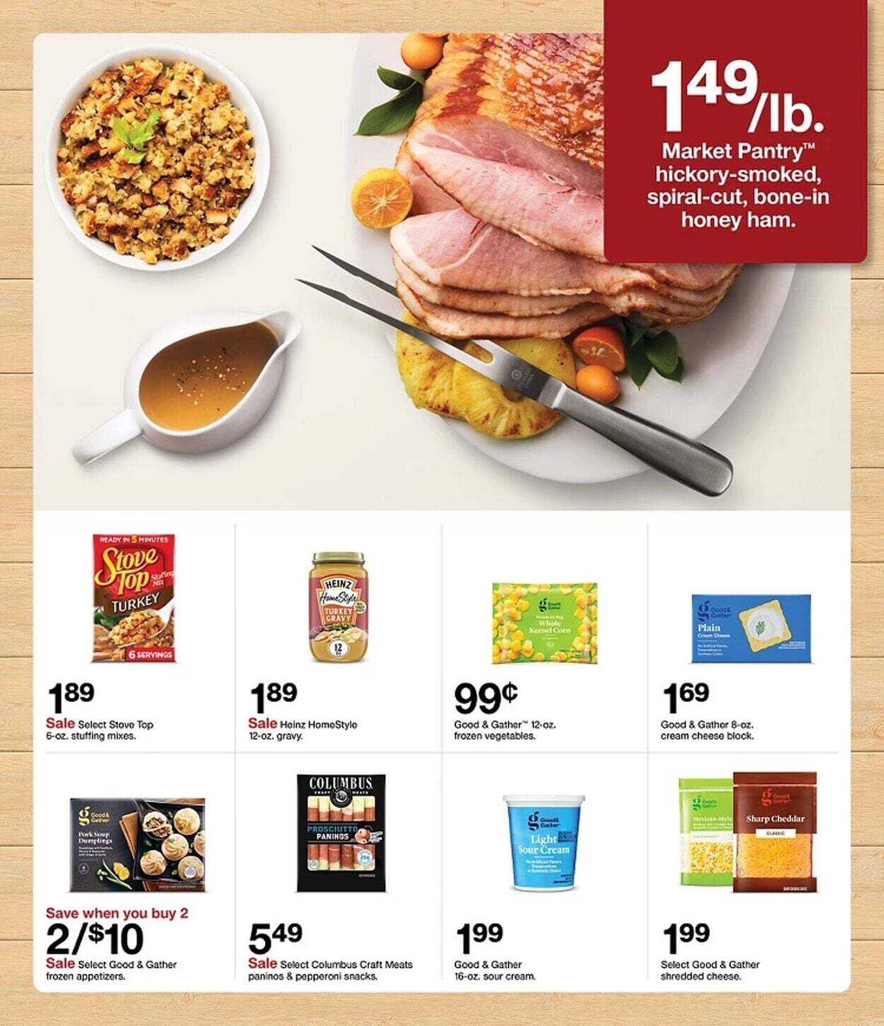 Target weekly ad
