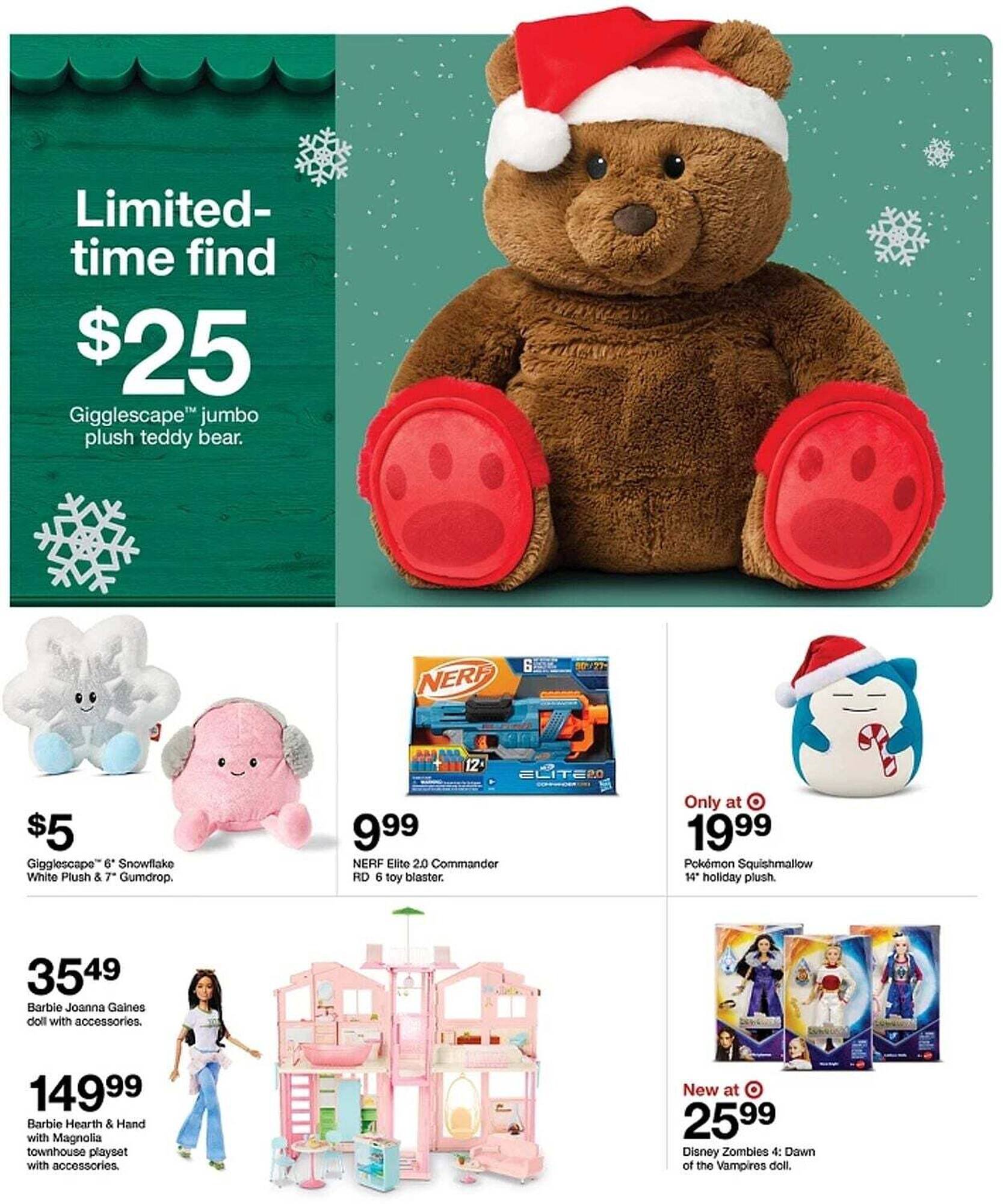 Target weekly ad