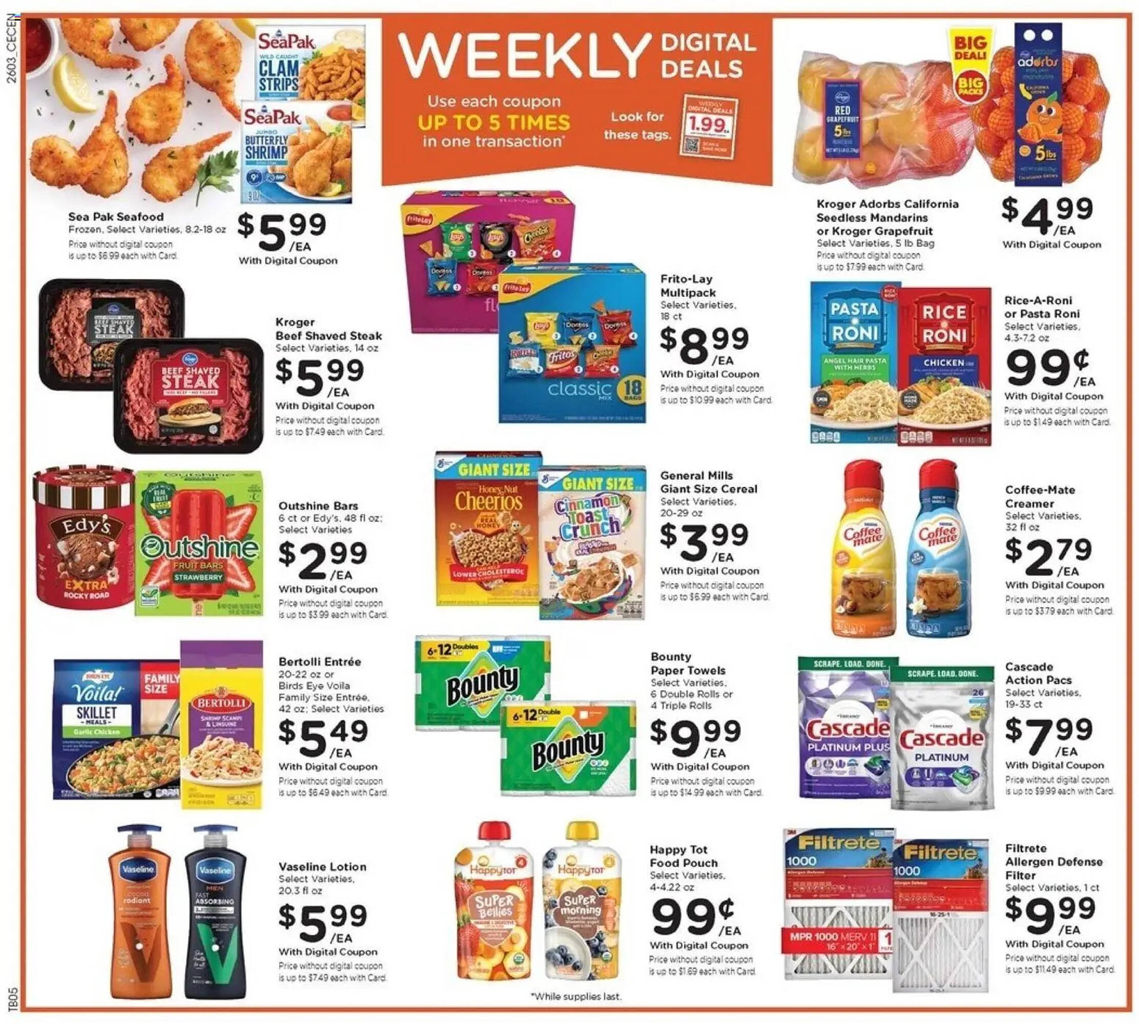 Kroger weekly ad