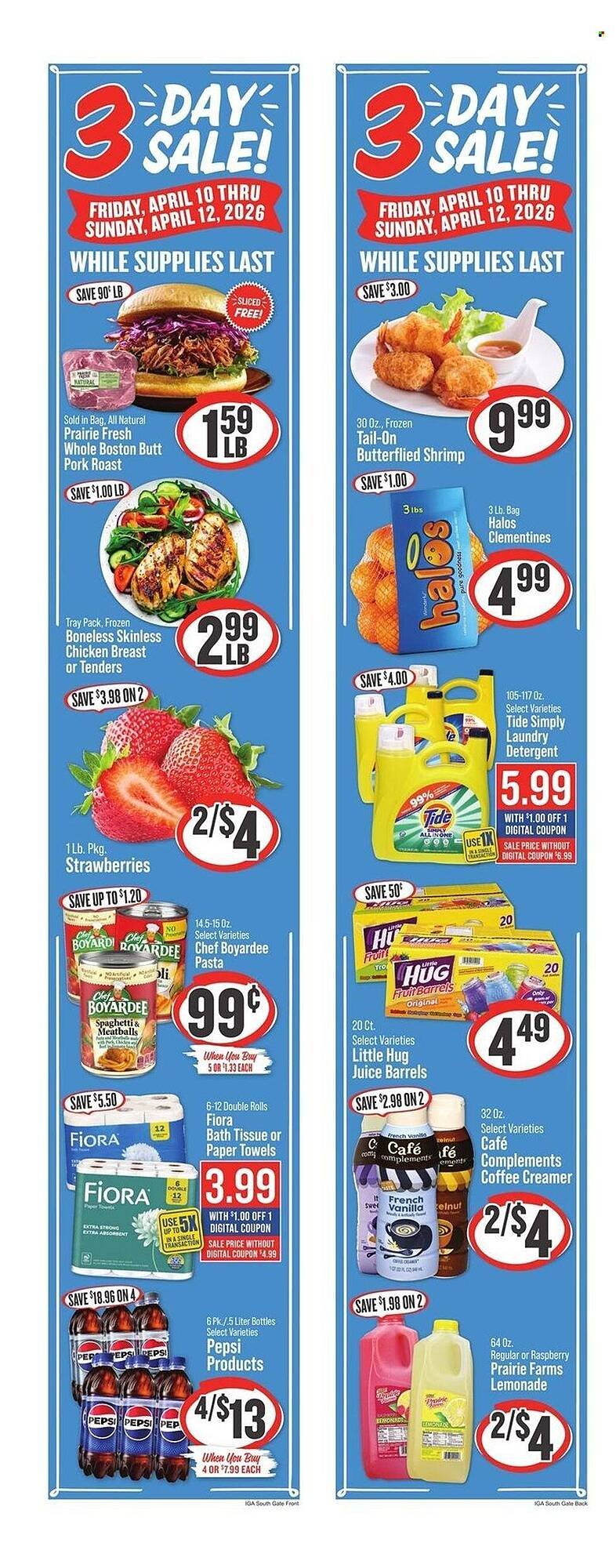 IGA weekly ad