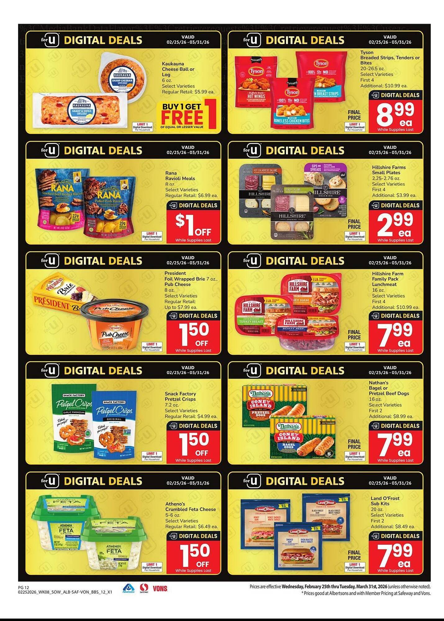 Safeway weekly ad