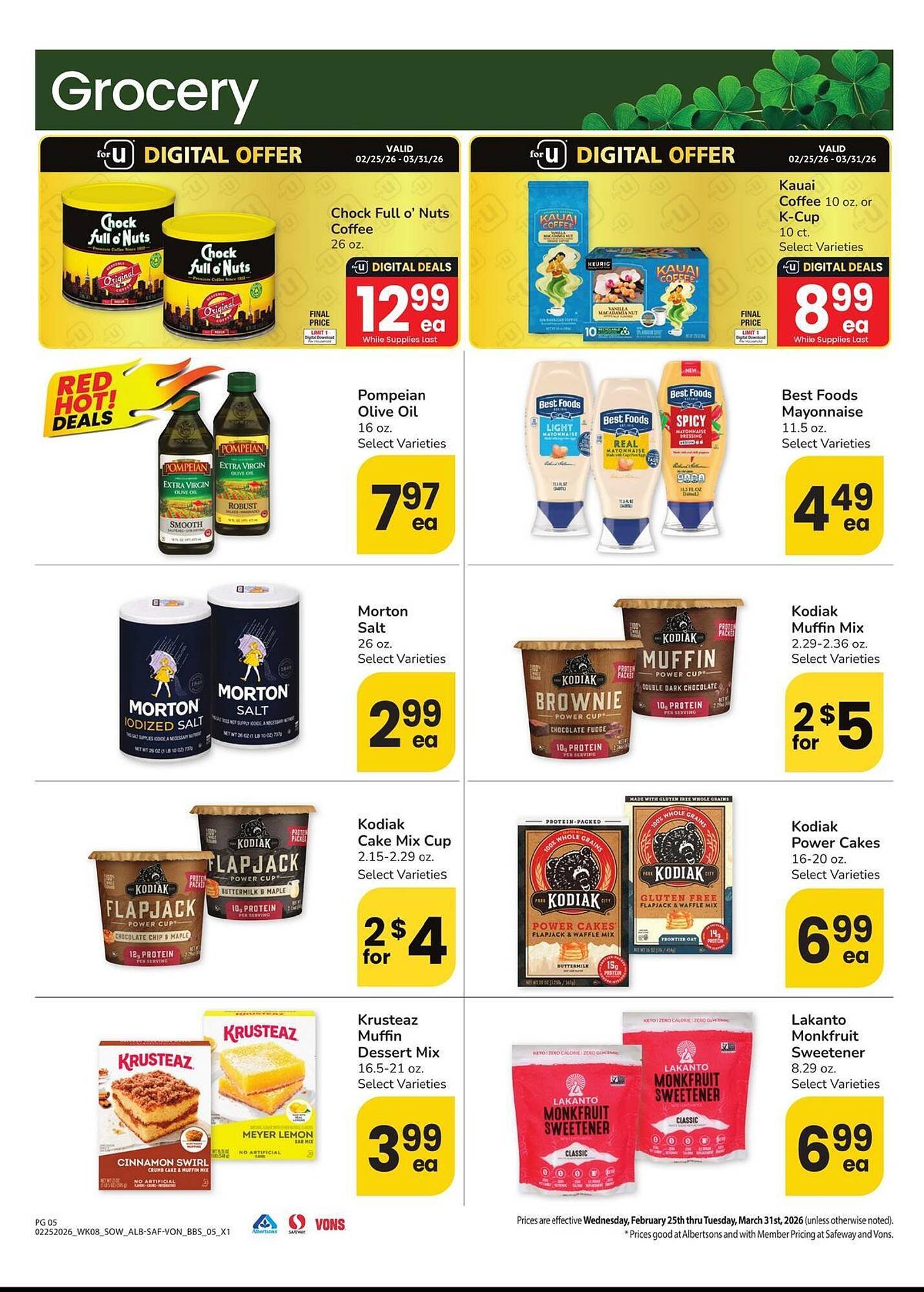 Safeway weekly ad
