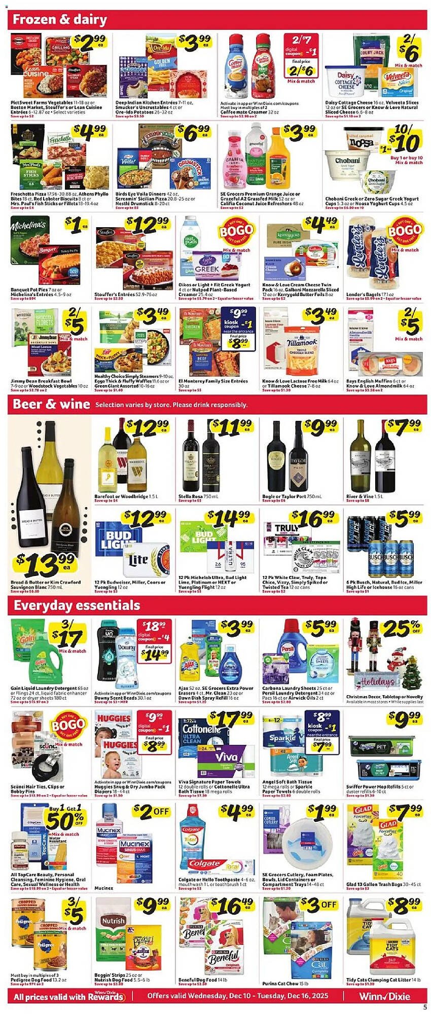 Winn Dixie weekly ad (2025-12-10 - 2025-12-16) | 5
