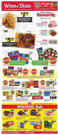 Winn Dixie weekly ad