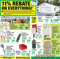 Menards weekly ad