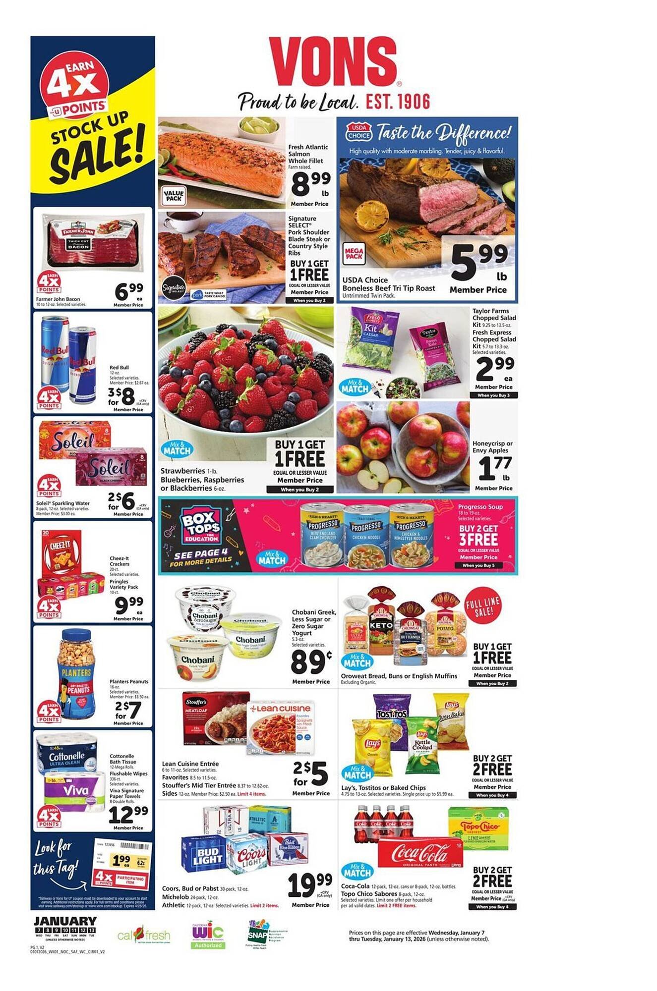 Vons weekly ad