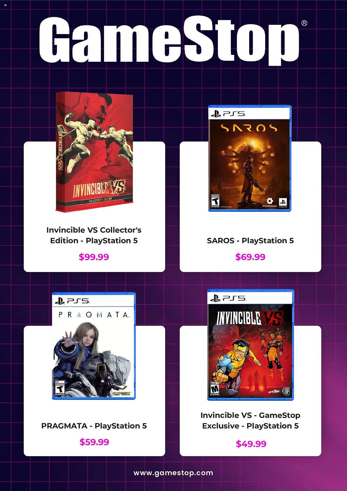 Game Stop weekly ad