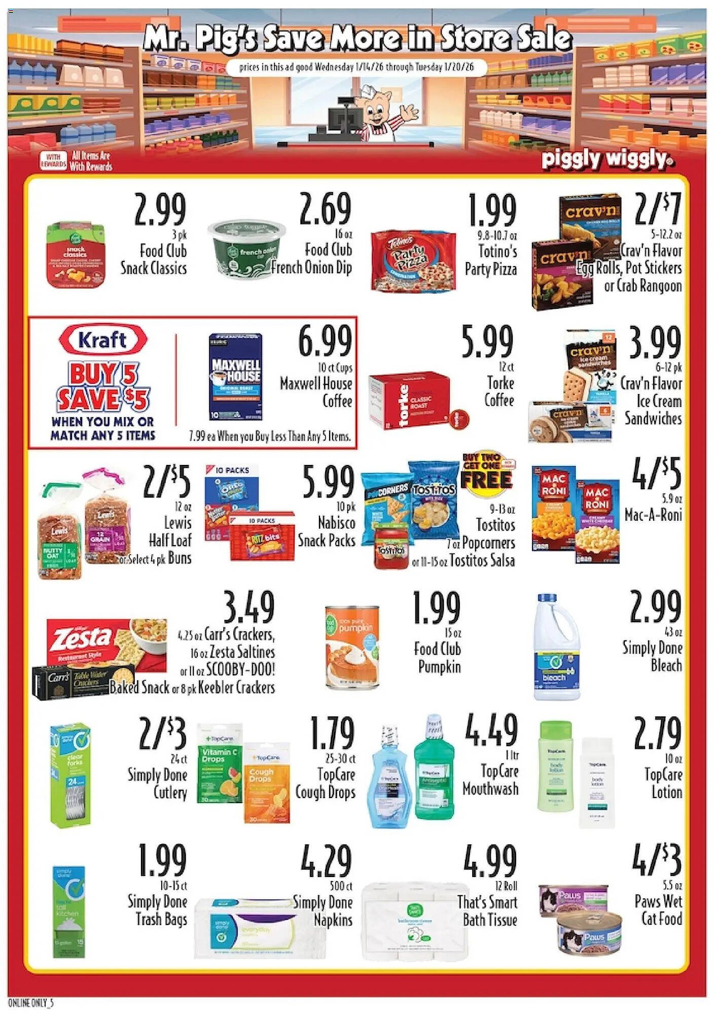 Piggly Wiggly weekly ad