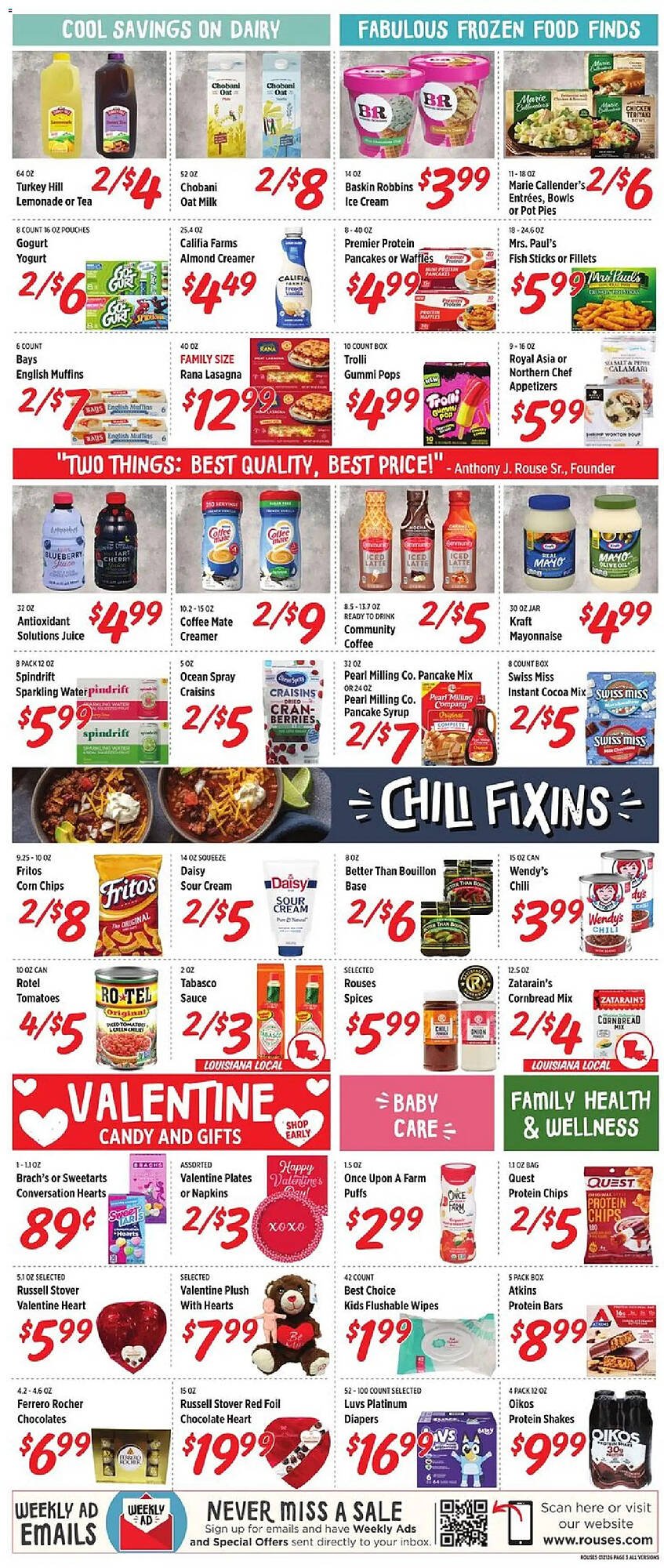 Rouses weekly ad