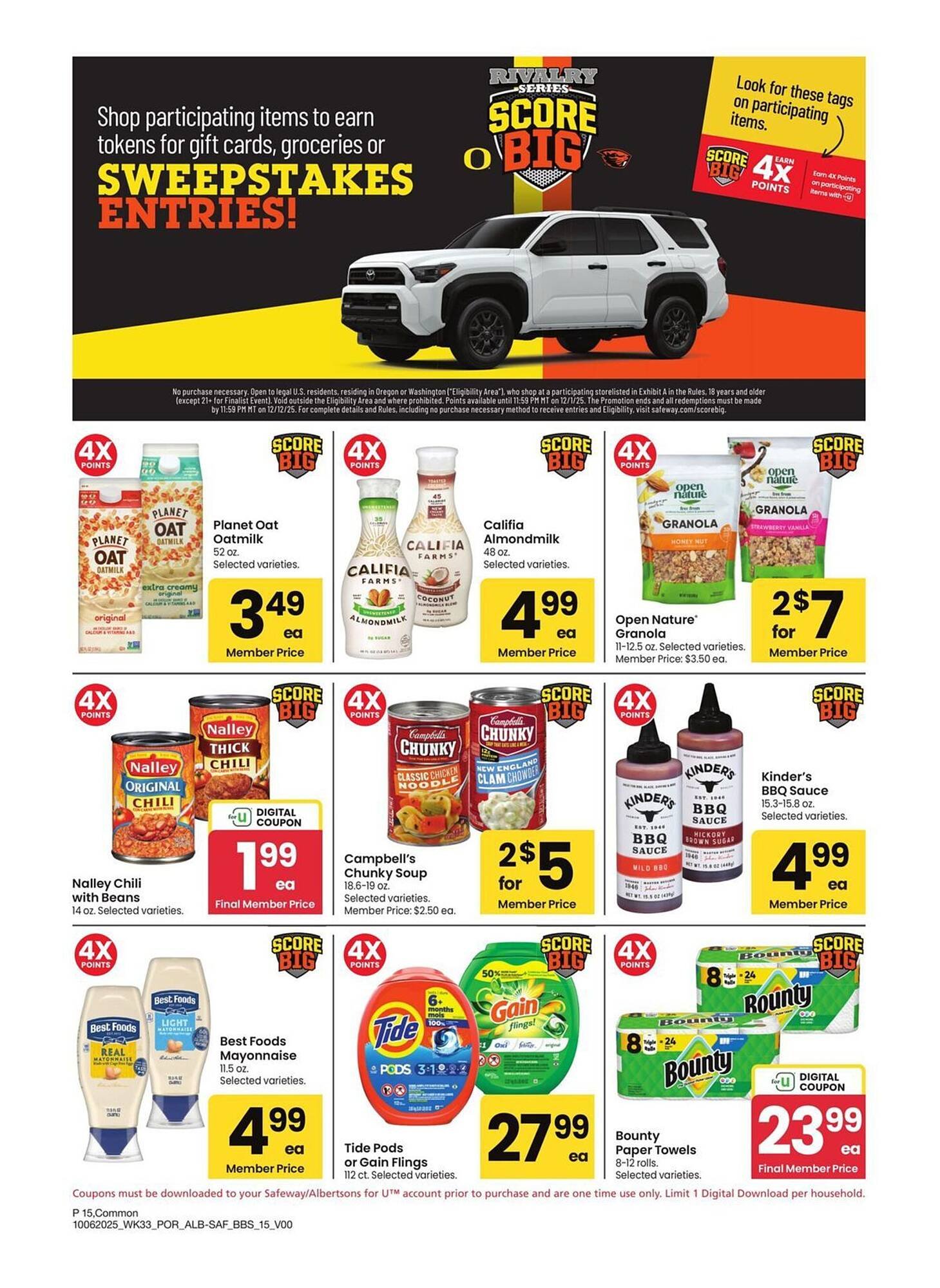 Safeway weekly ad (2025-10-06 - 2025-11-02) | 15