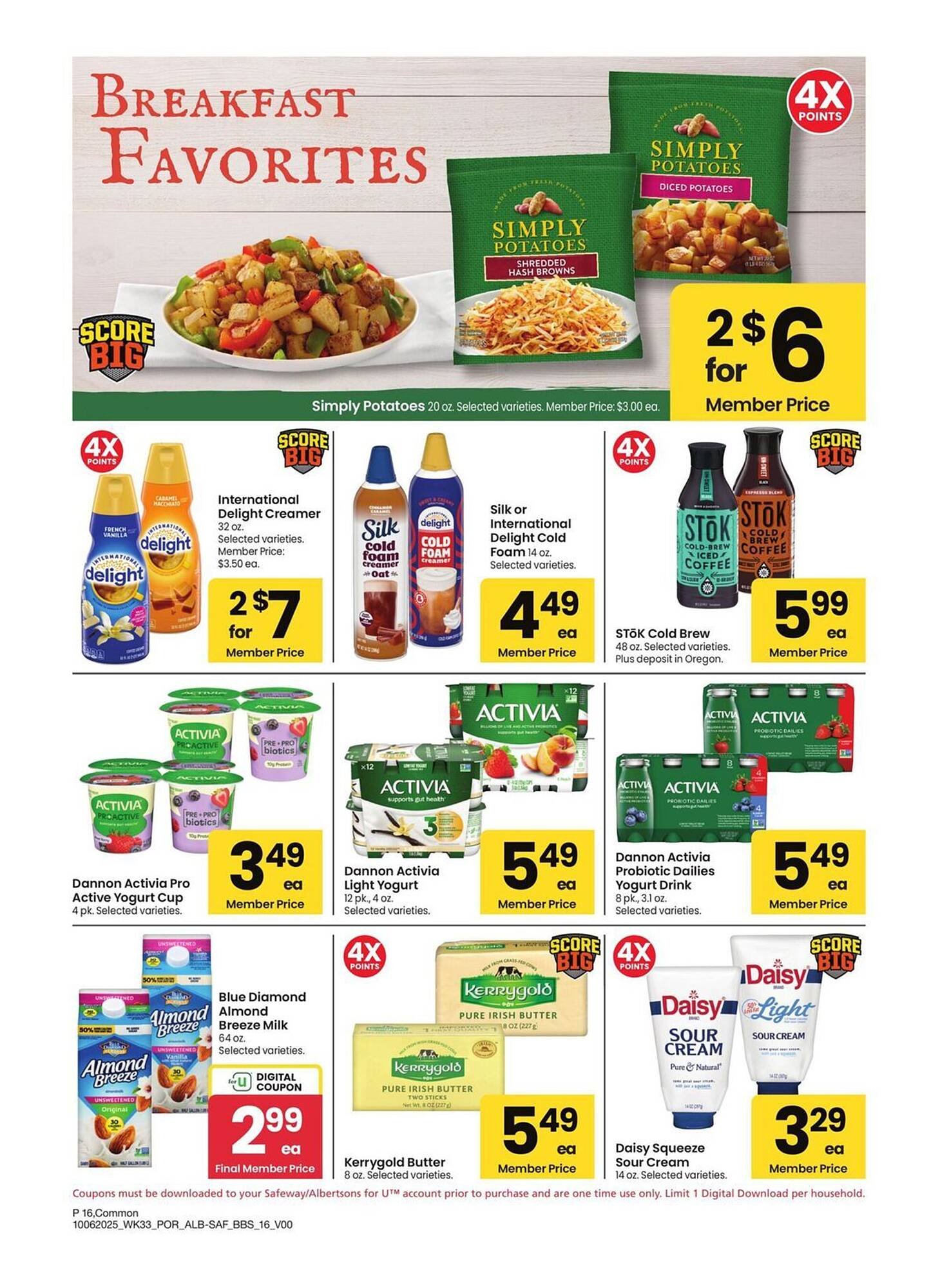 Safeway weekly ad (2025-10-06 - 2025-11-02) | 16