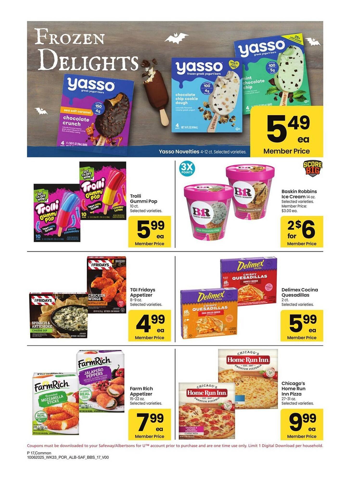 Safeway weekly ad (2025-10-06 - 2025-11-02) | 17