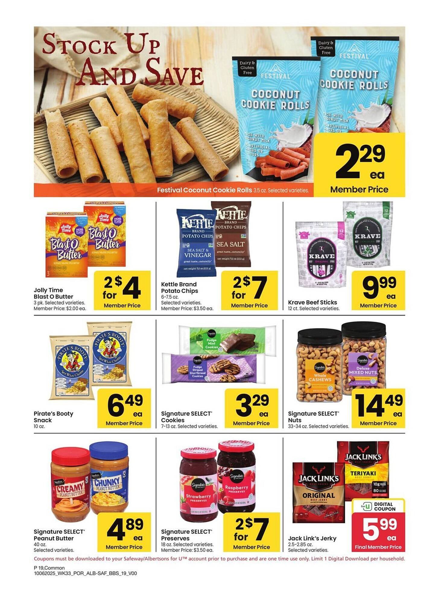 Safeway weekly ad (2025-10-06 - 2025-11-02) | 19