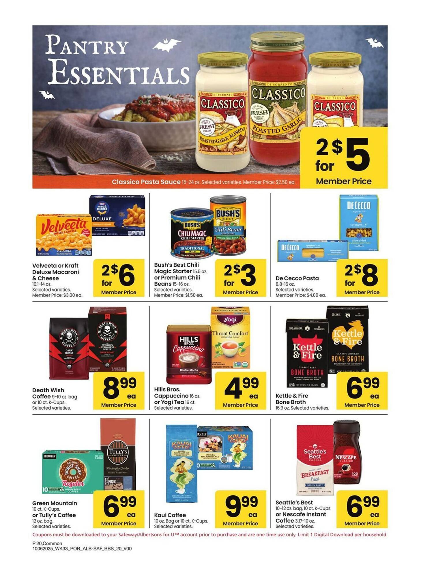 Safeway weekly ad (2025-10-06 - 2025-11-02) | 20