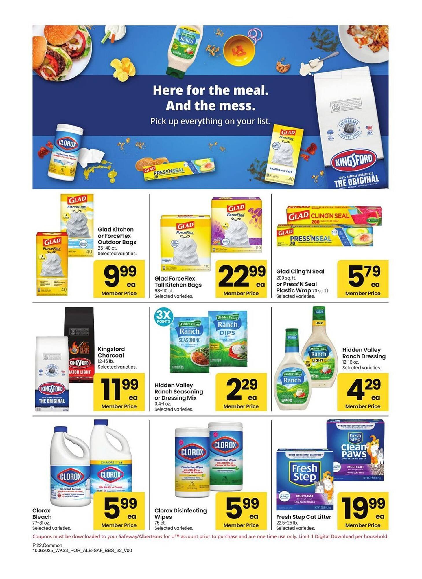 Safeway weekly ad (2025-10-06 - 2025-11-02) | 22