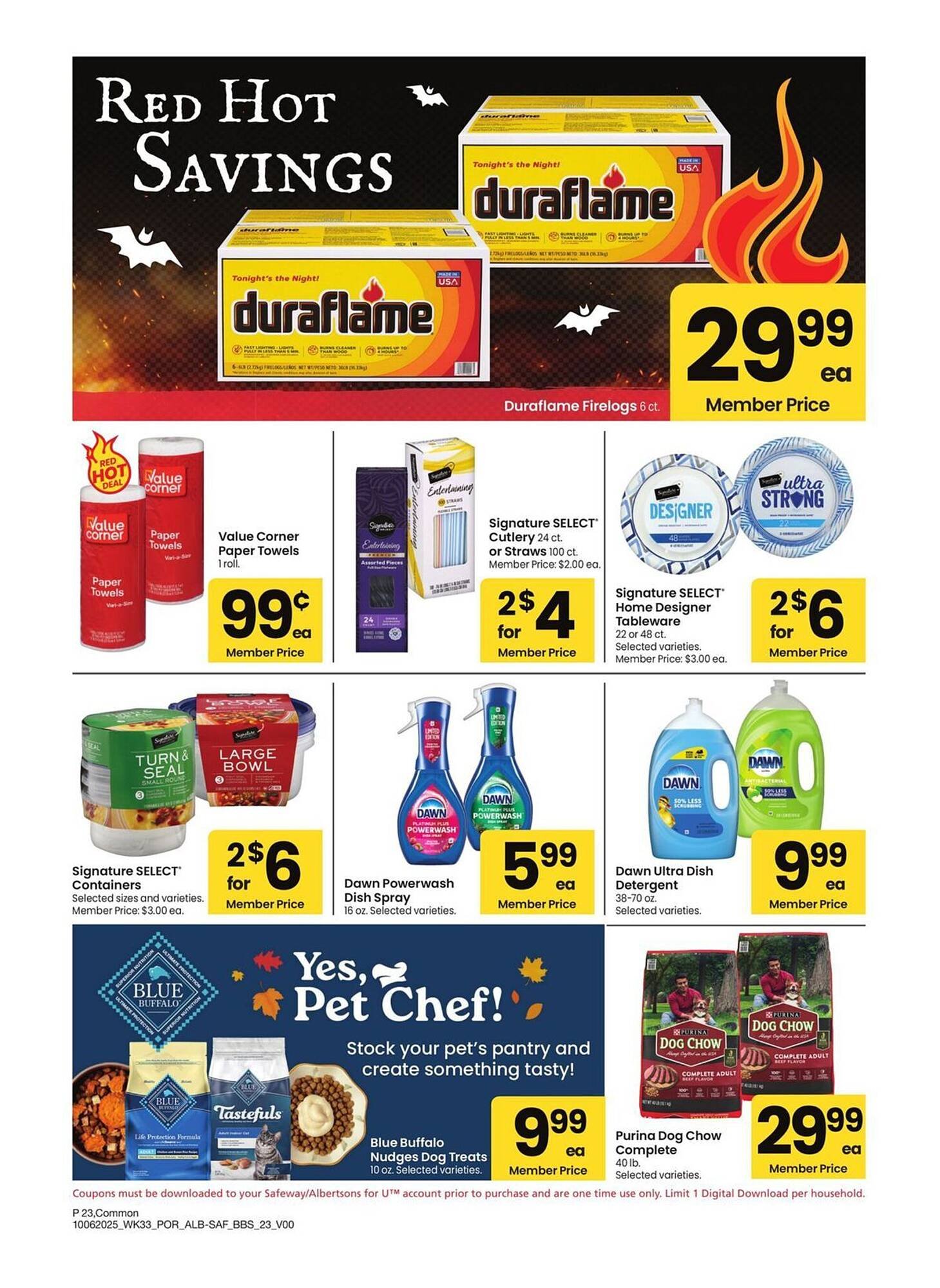 Safeway weekly ad (2025-10-06 - 2025-11-02) | 23
