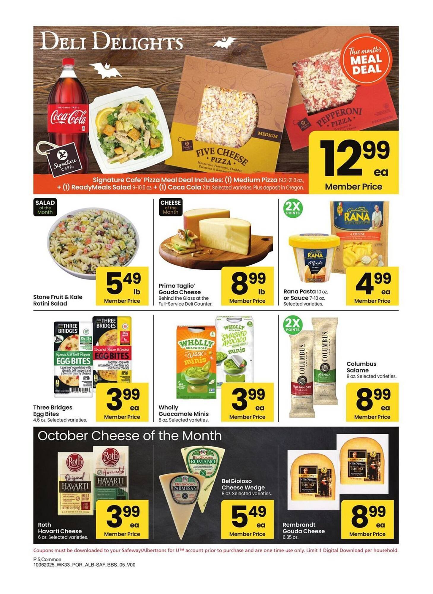 Safeway weekly ad (2025-10-06 - 2025-11-02) | 5