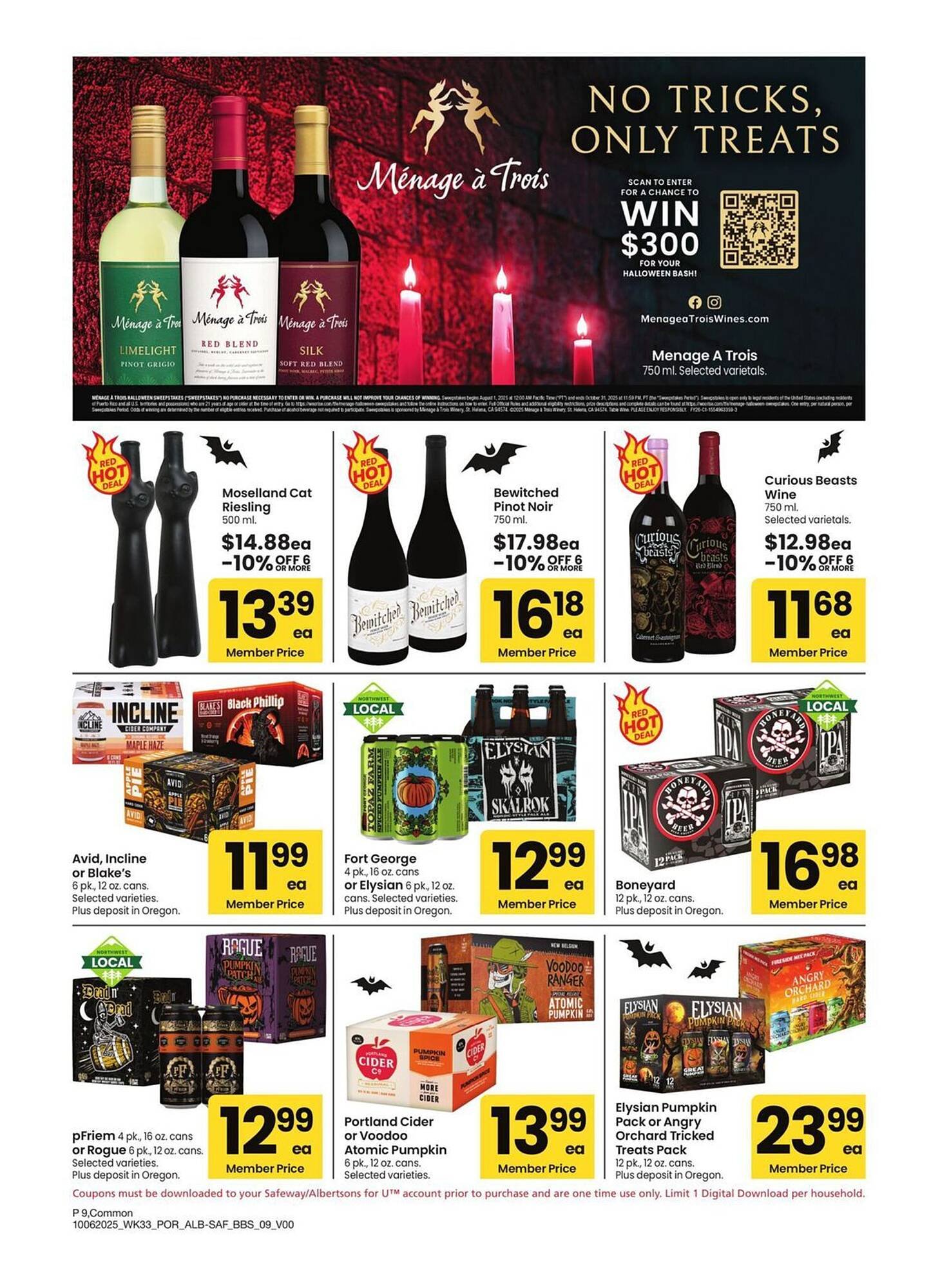 Safeway weekly ad (2025-10-06 - 2025-11-02) | 9