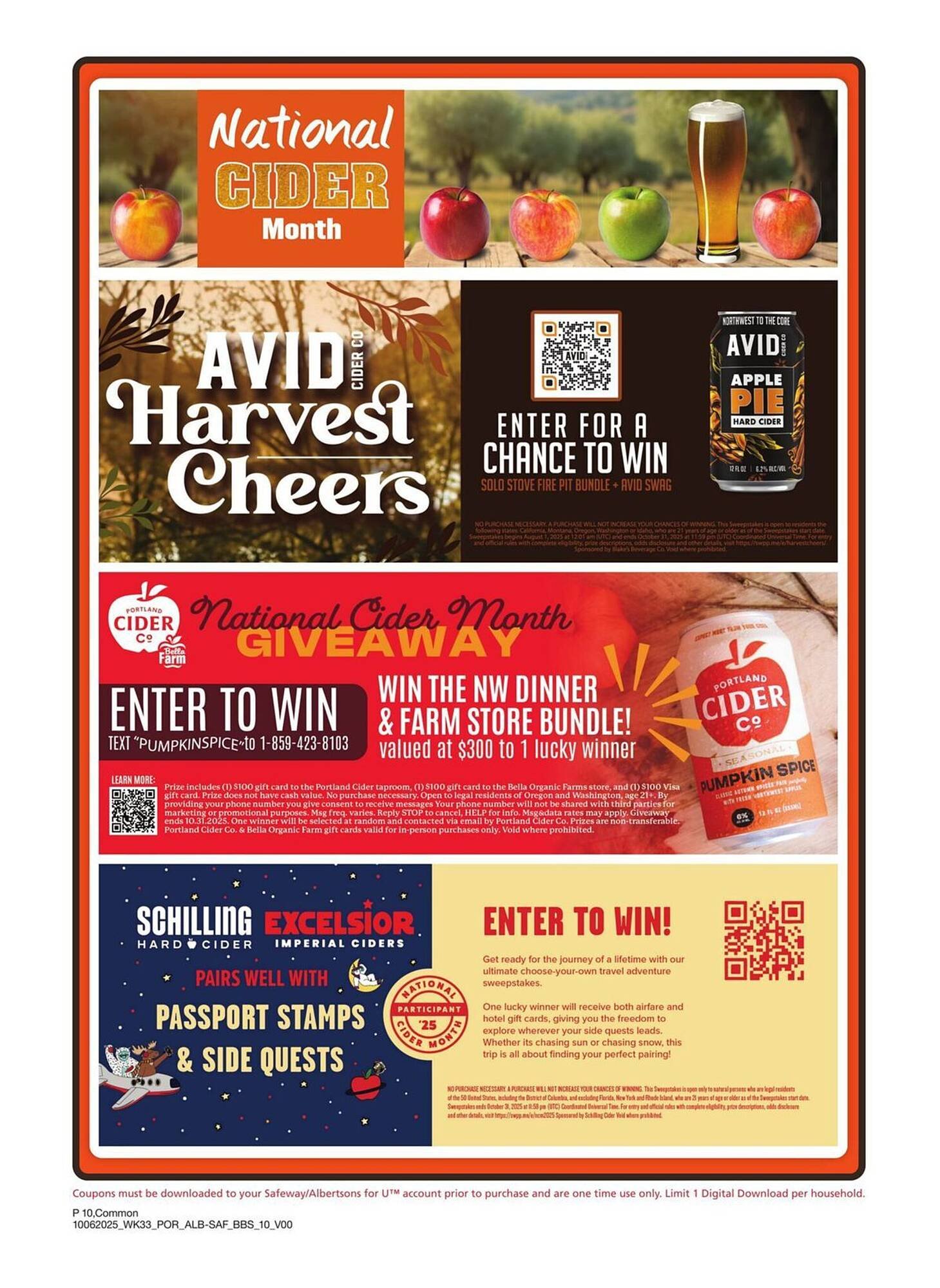 Safeway weekly ad (2025-10-06 - 2025-11-02) | 10
