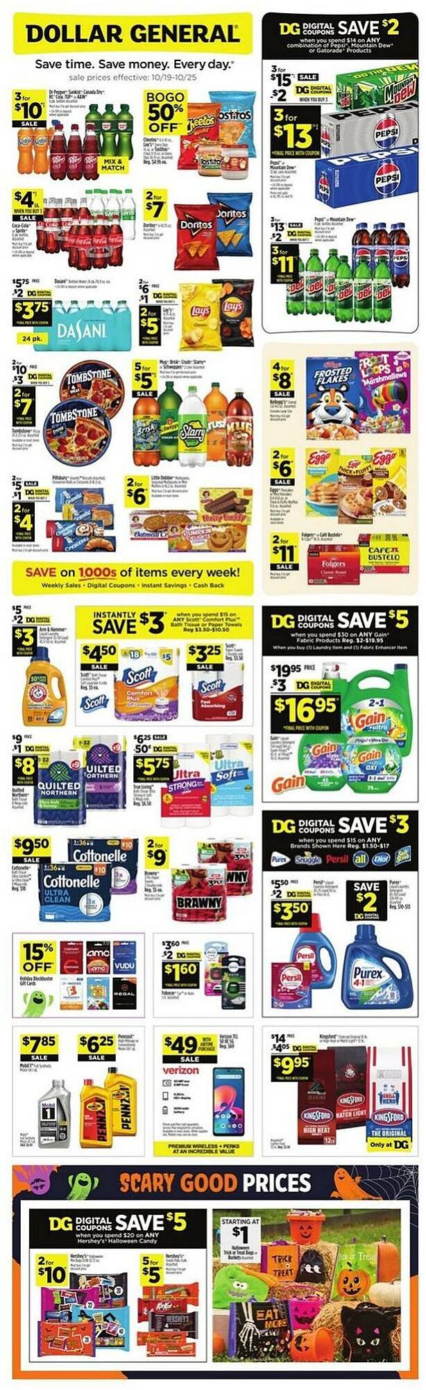 Dollar General weekly ad (2025-10-19 - 2025-12-24) | 1