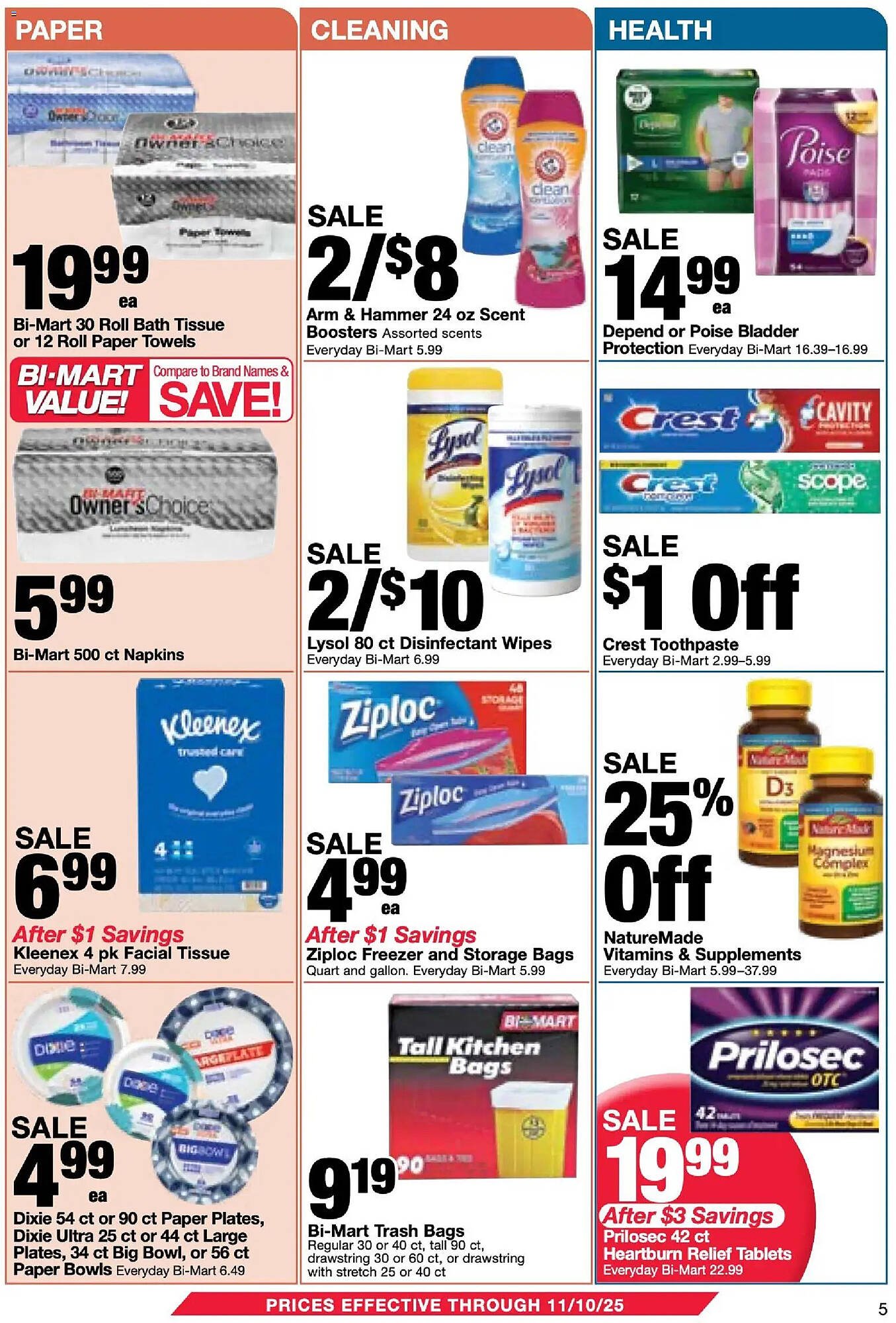 Bi-Mart weekly ad (2025-10-28 - 2025-11-11) | 5