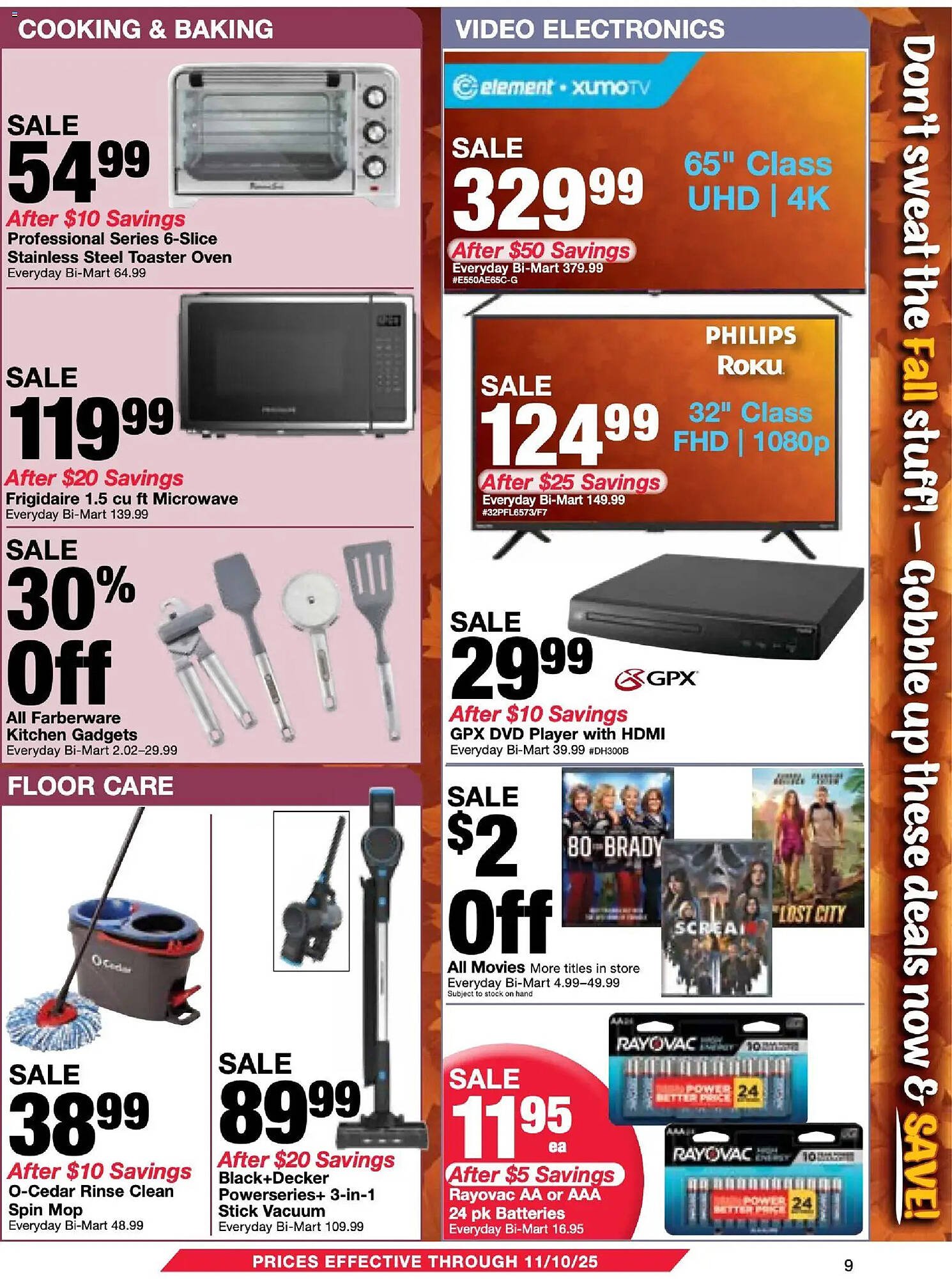 Bi-Mart weekly ad (2025-10-28 - 2025-11-11) | 9