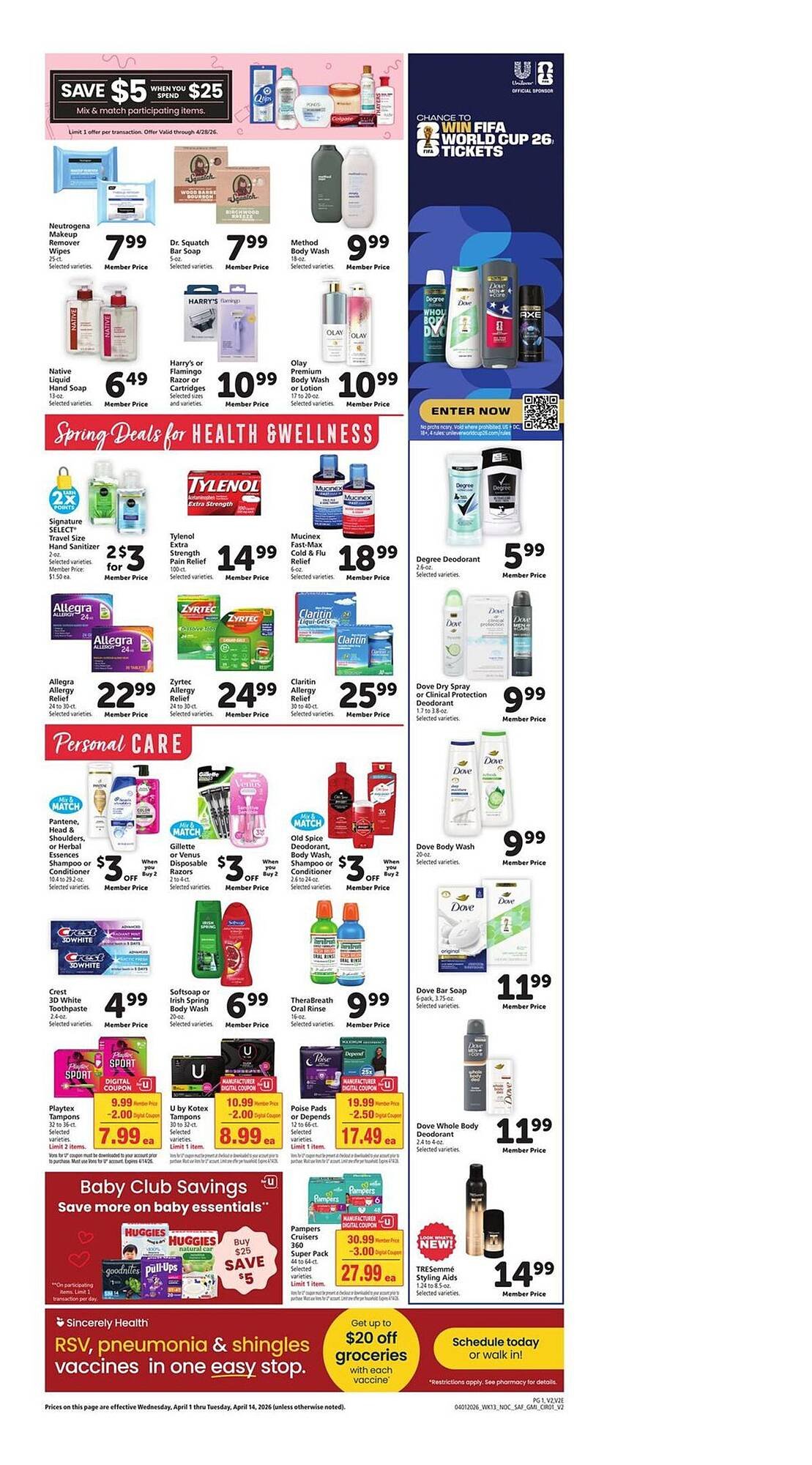 Vons weekly ad