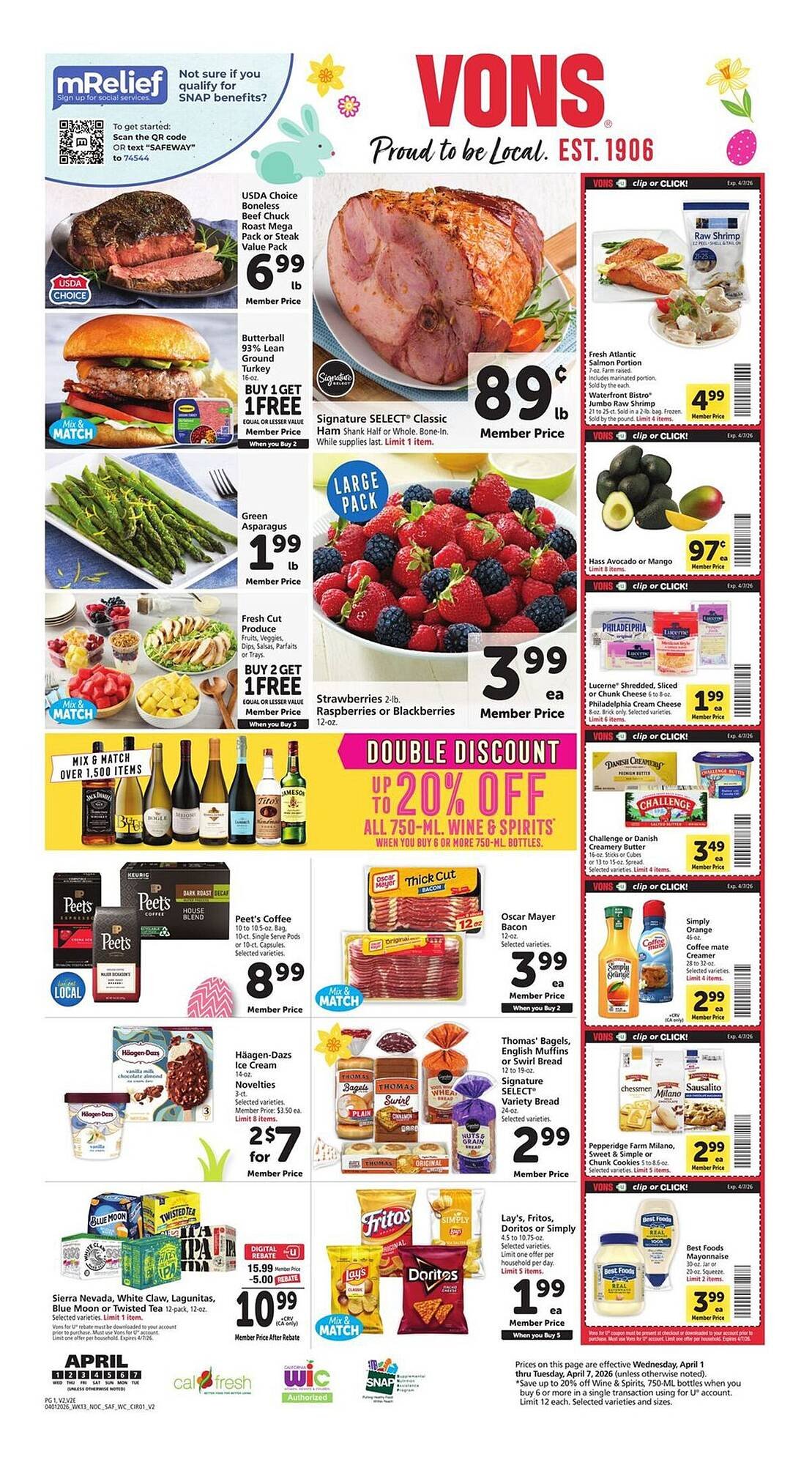 Vons weekly ad