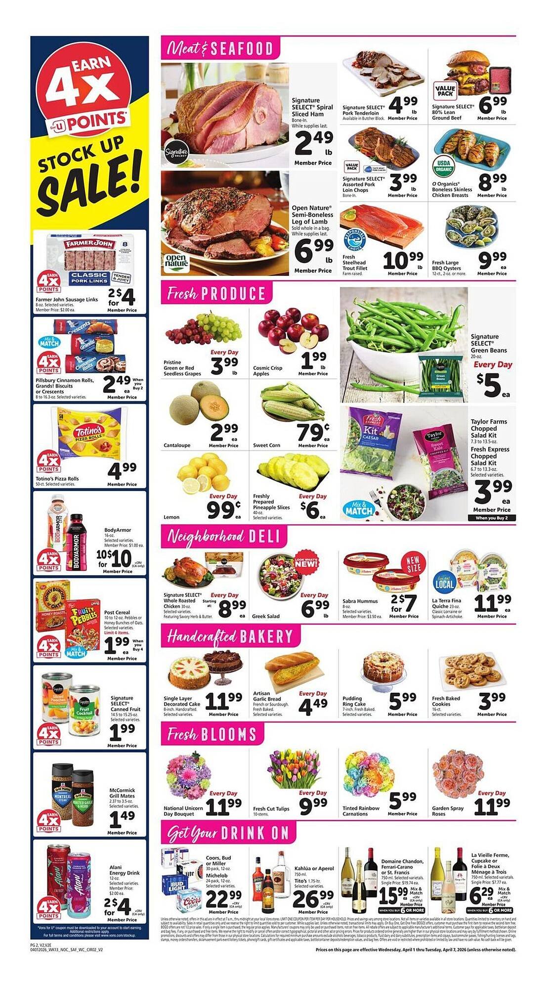 Vons weekly ad