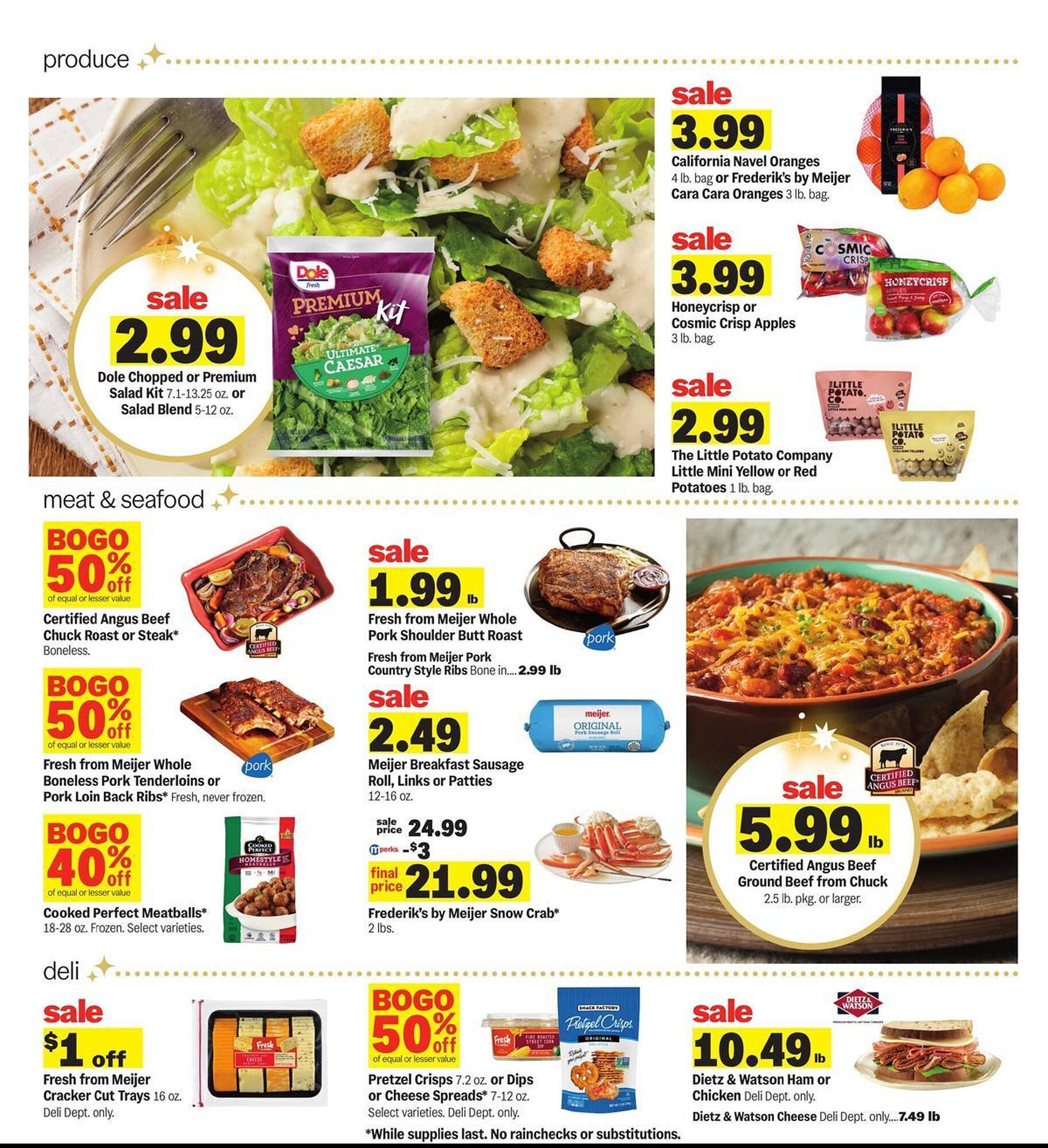 Meijer weekly ad