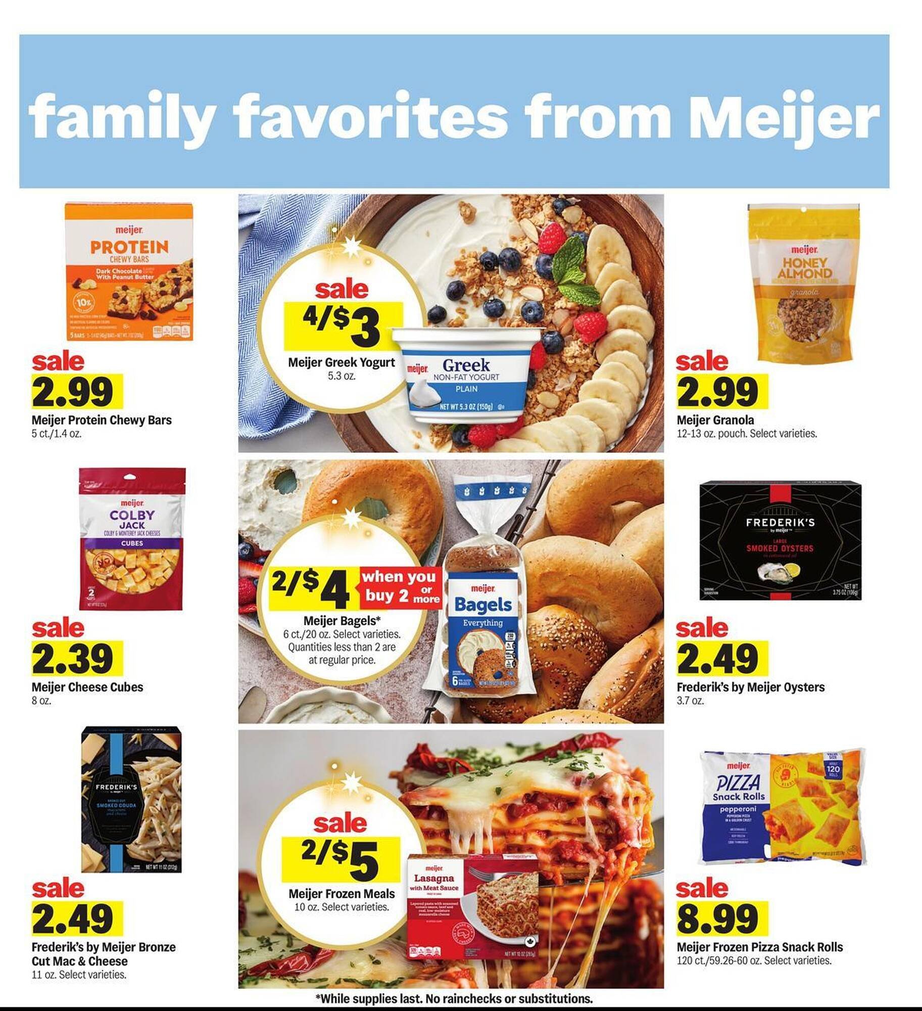 Meijer weekly ad