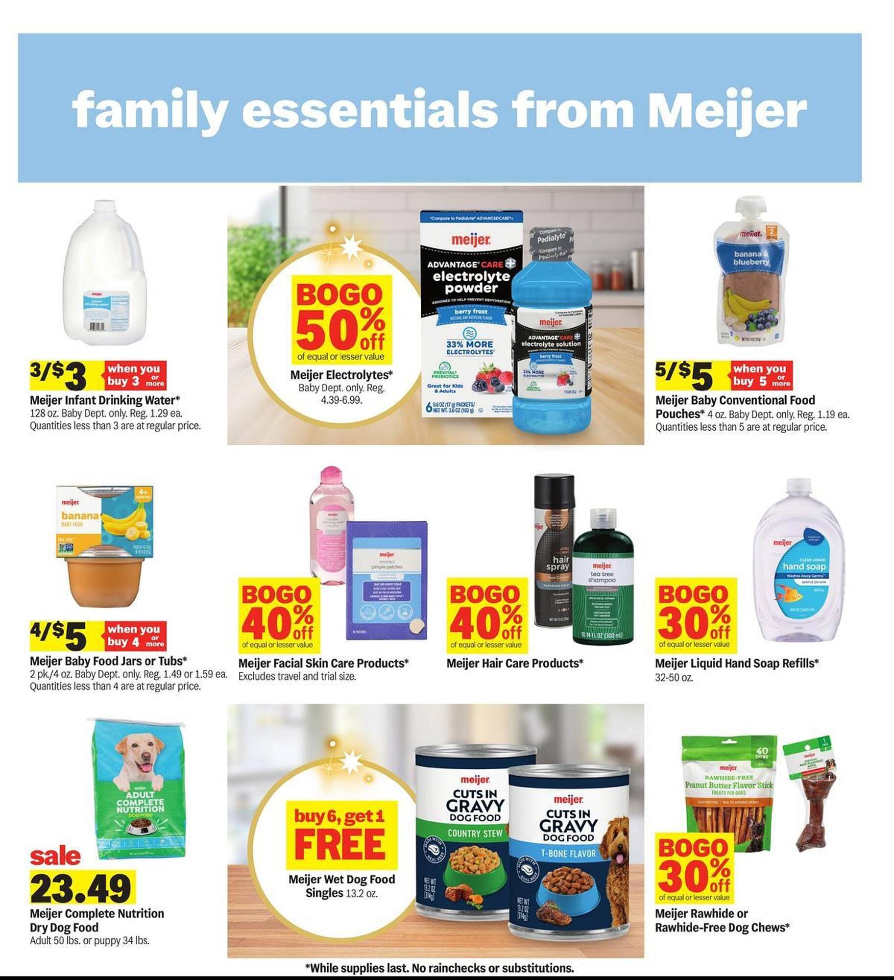 Meijer weekly ad