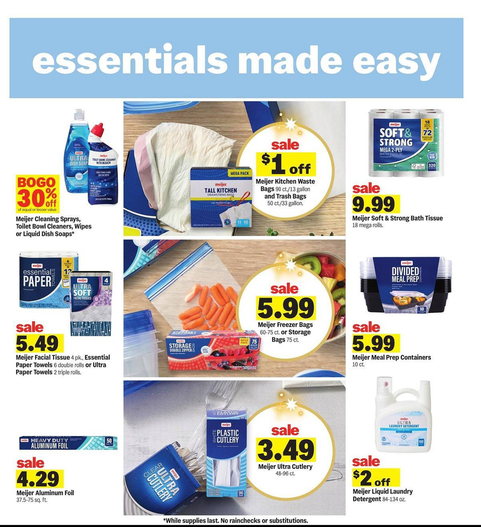 Meijer weekly ad
