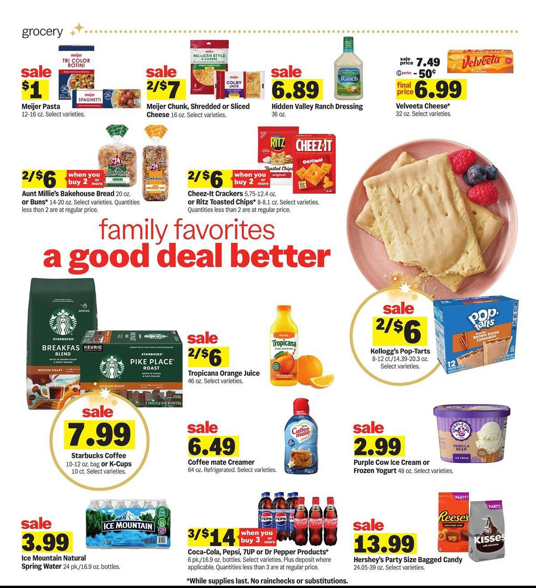 Meijer weekly ad