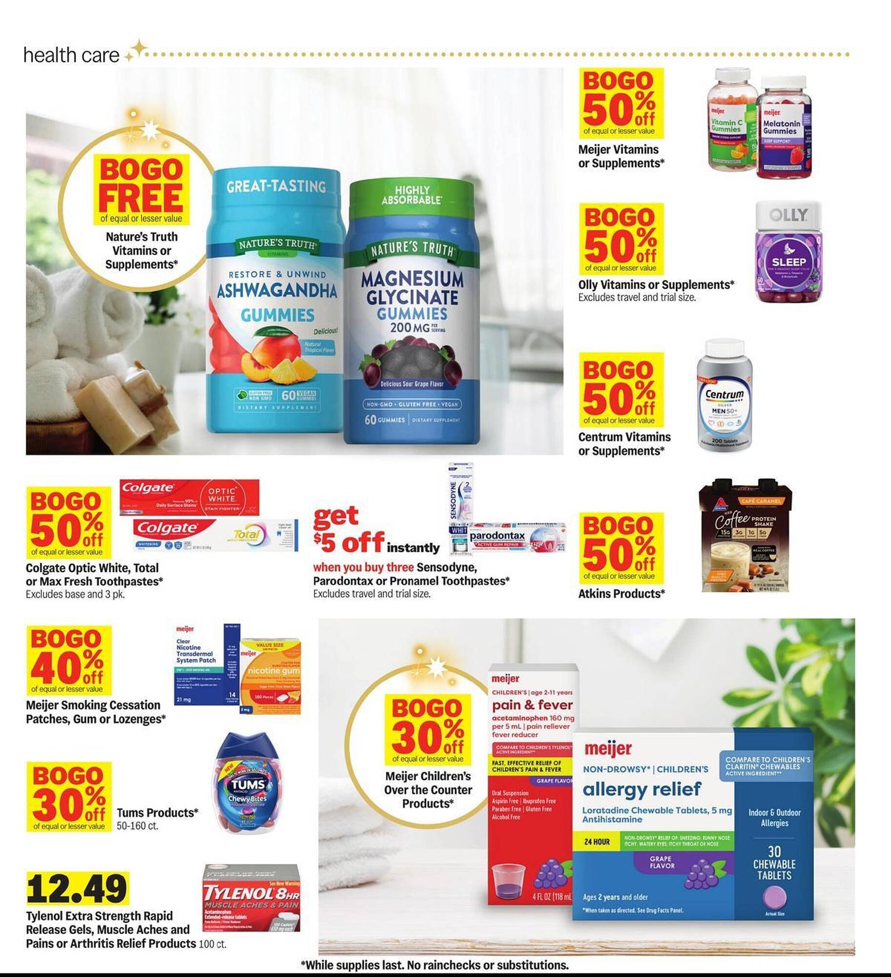 Meijer weekly ad