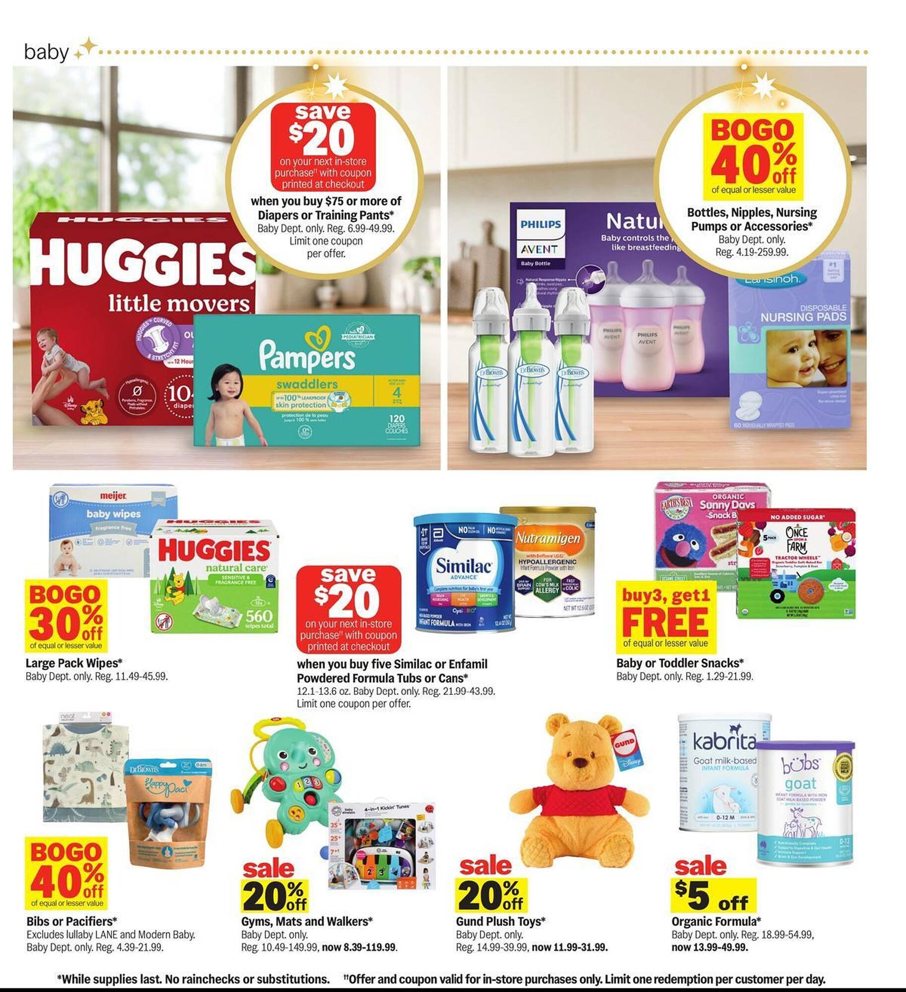 Meijer weekly ad