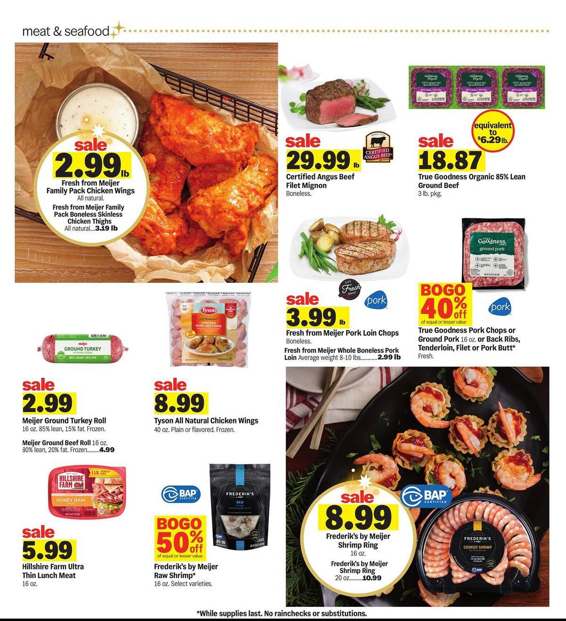 Meijer weekly ad